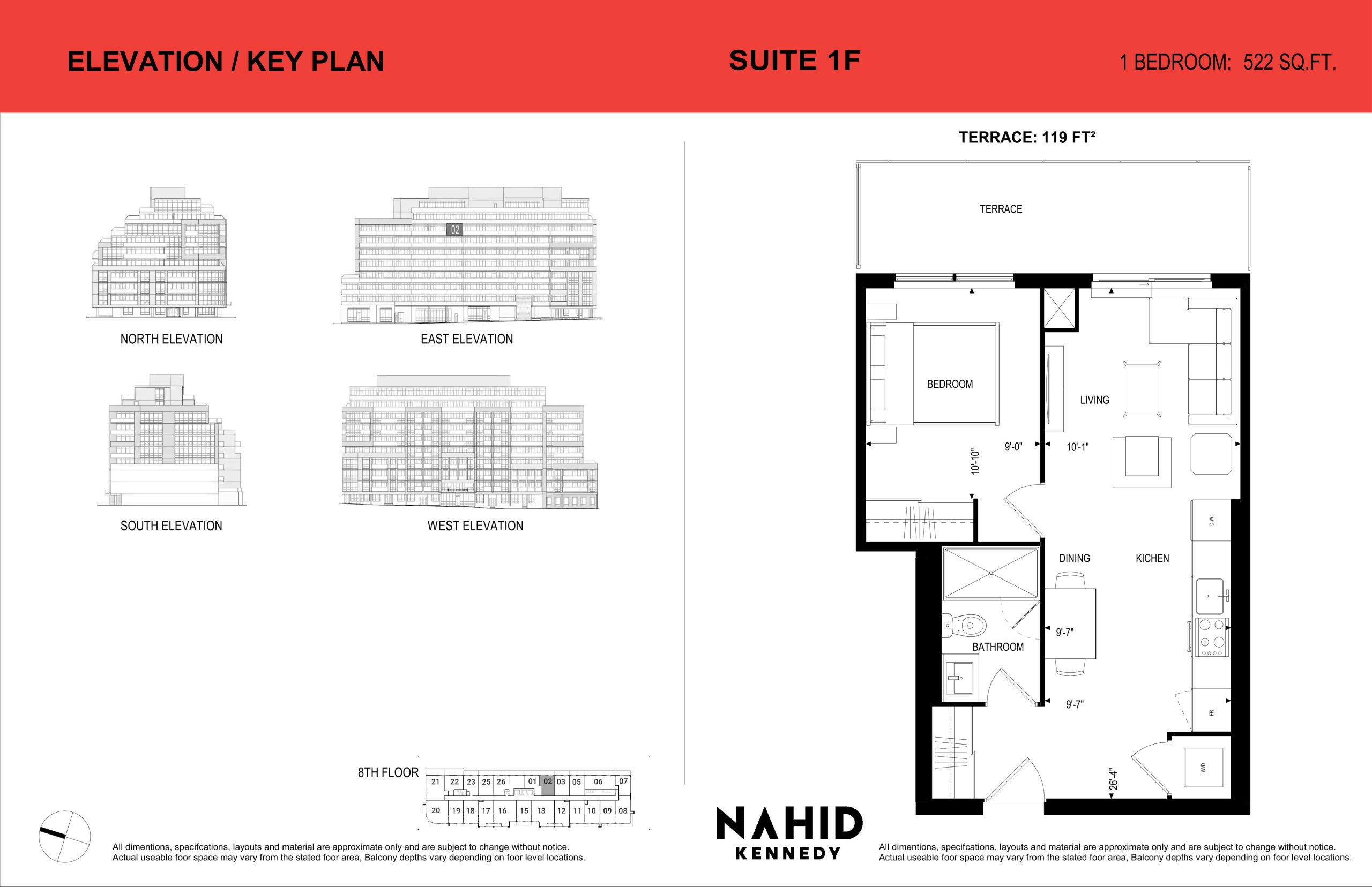 Suite 1F floor plan