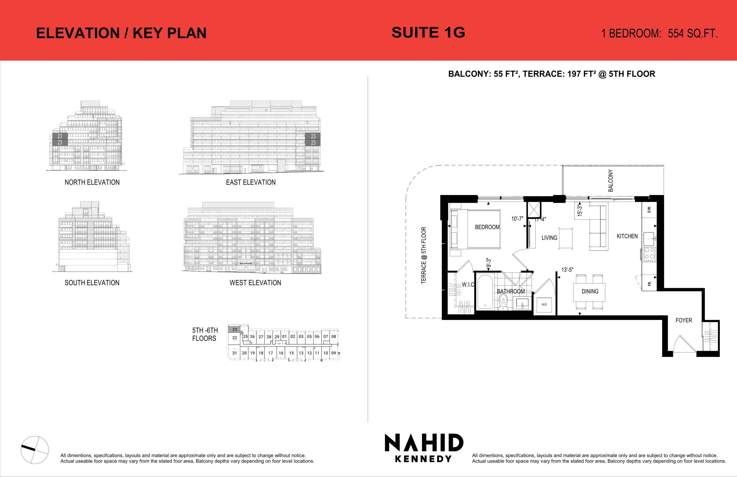 Suite 1G floor plan