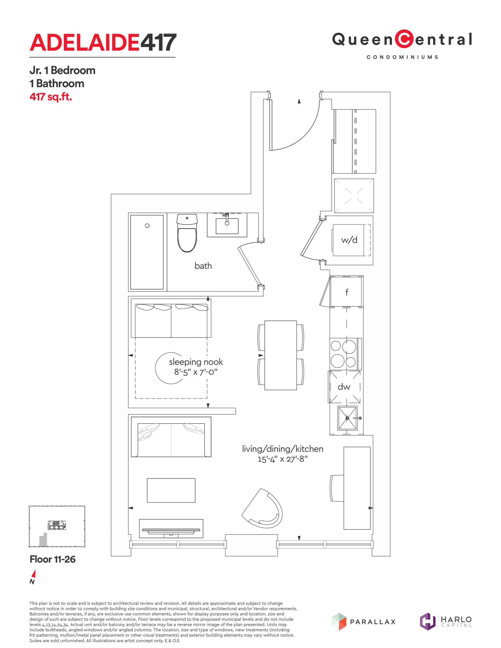 Adelaide 417 floor plan