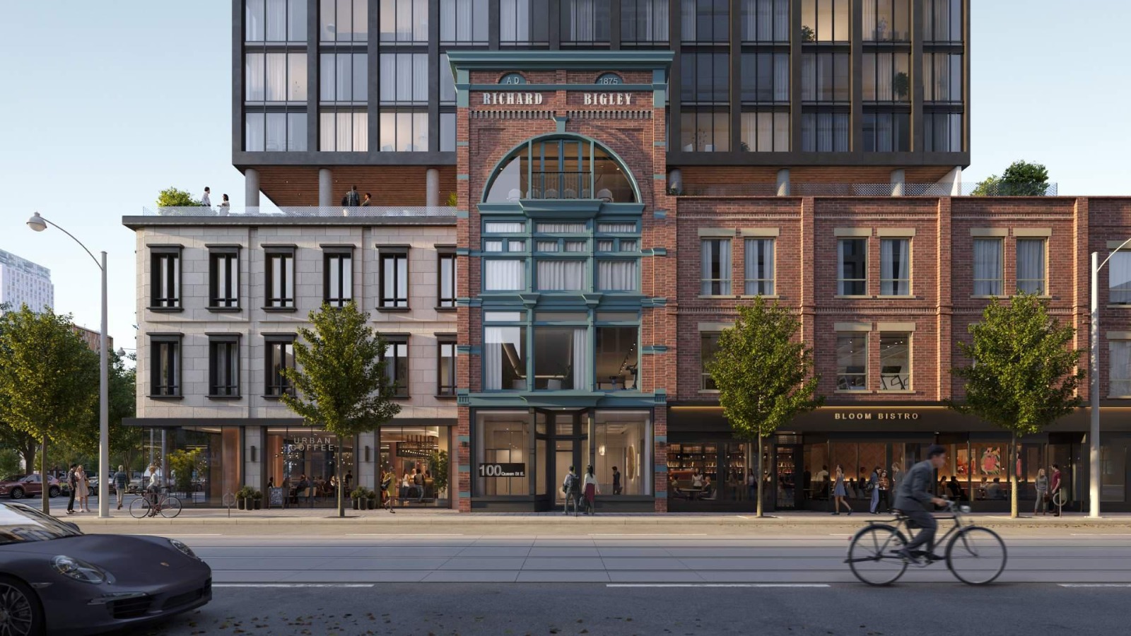 Queen Central in Toronto — rendering 4