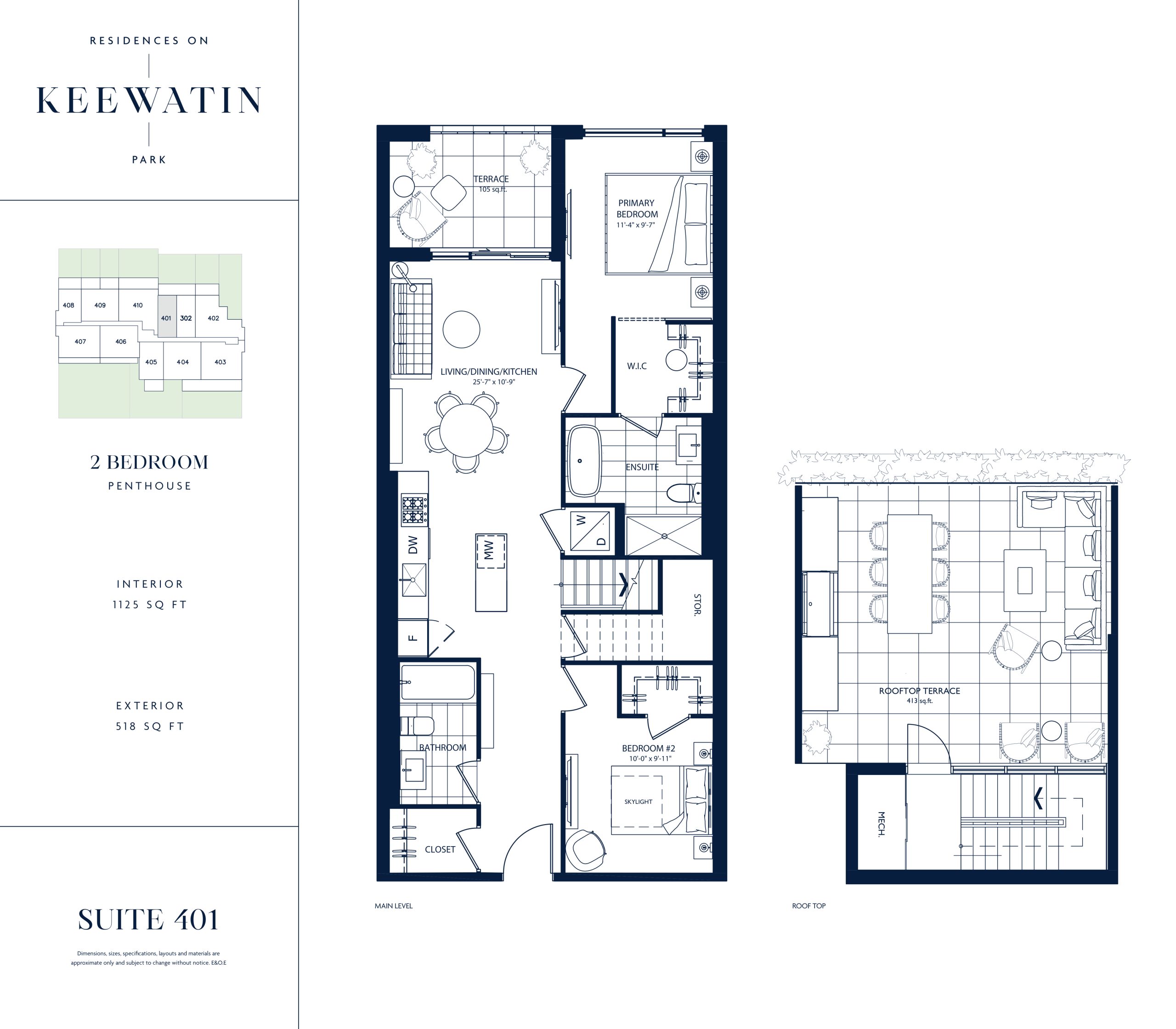 Suite PH08 floor plan