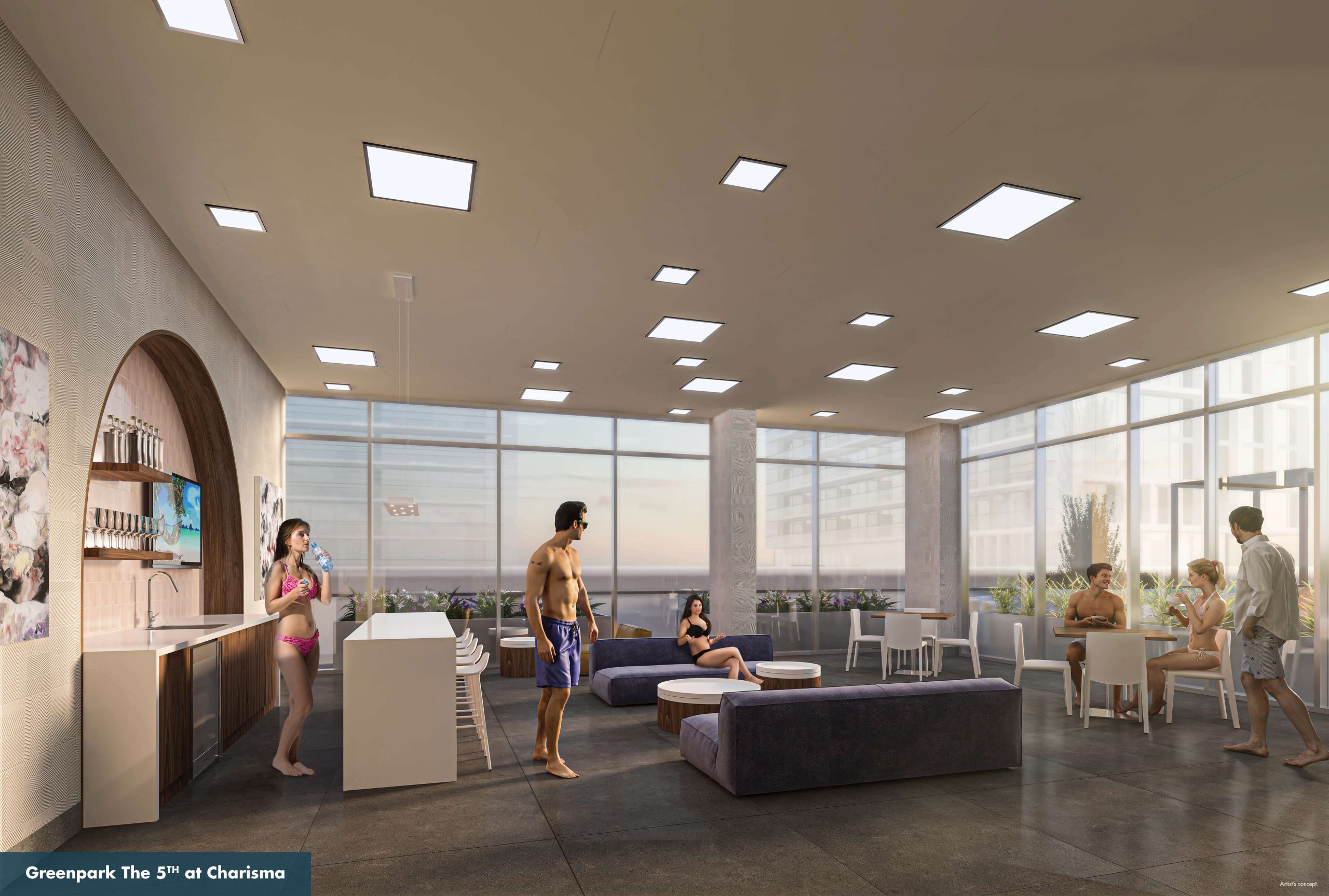 The Fifth at Charisma in Vaughan — rendering 11
