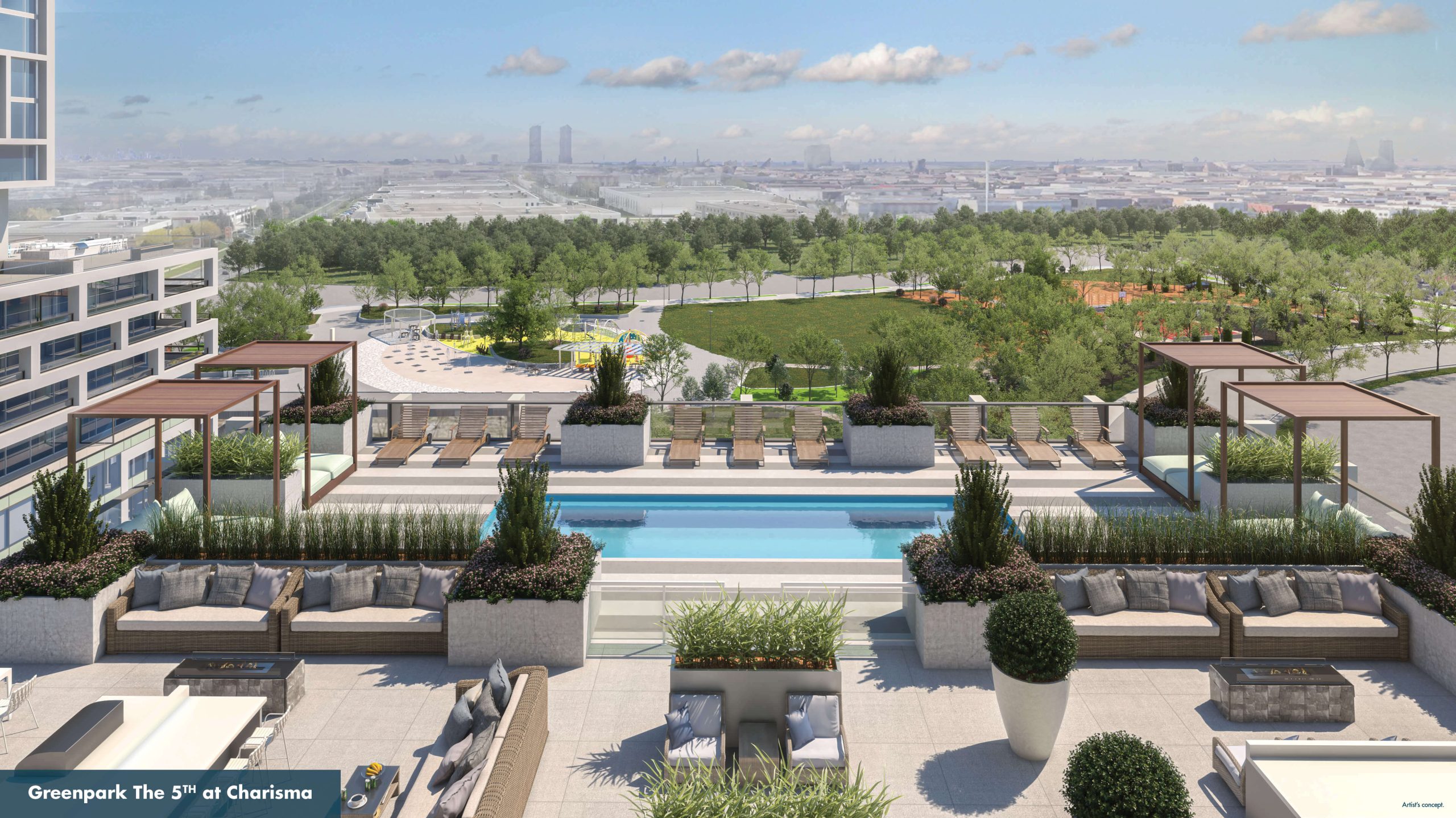 The Fifth at Charisma in Vaughan — rendering 12