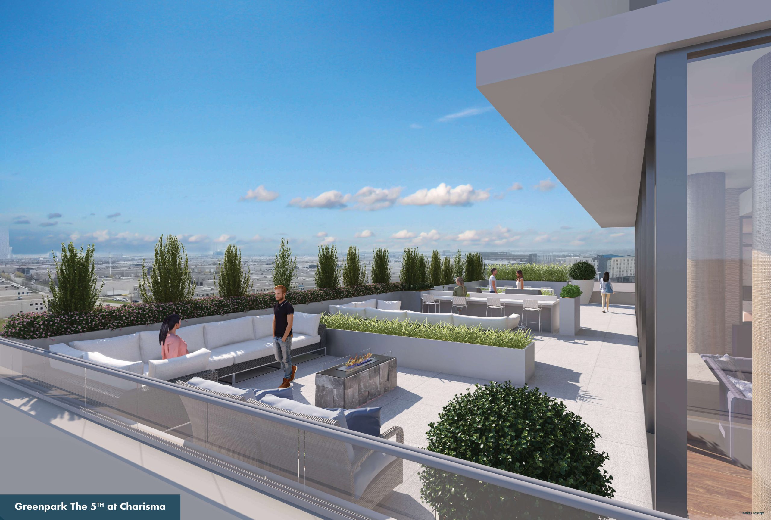 The Fifth at Charisma in Vaughan — rendering 5
