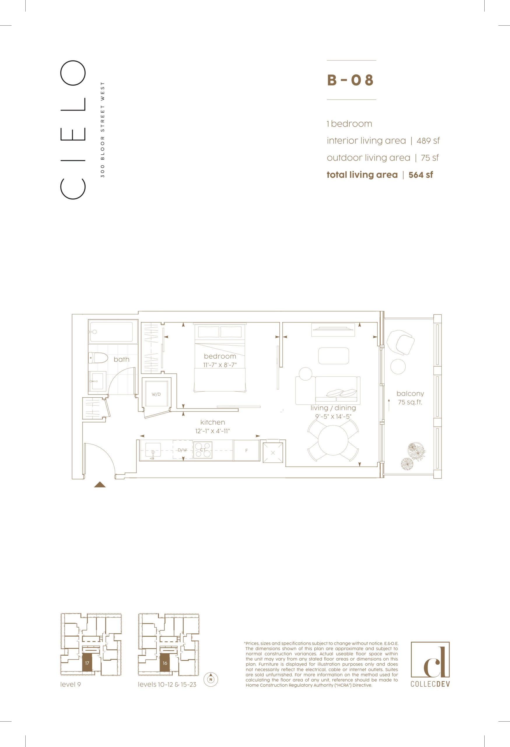 B-08 floor plan