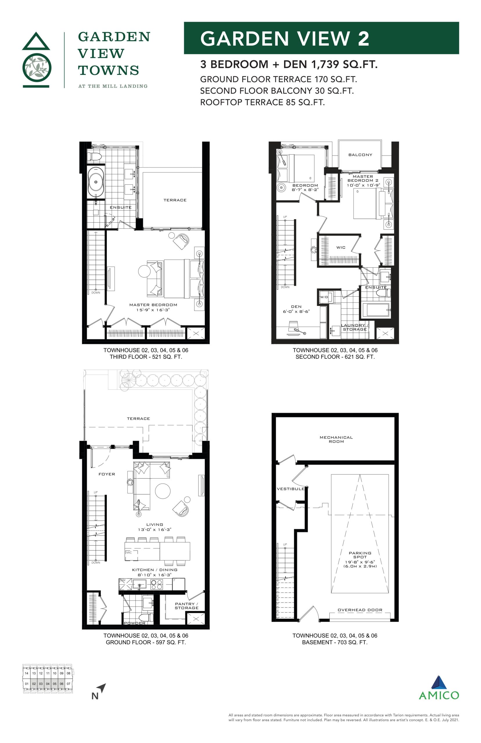 Garden View 2 floor plan