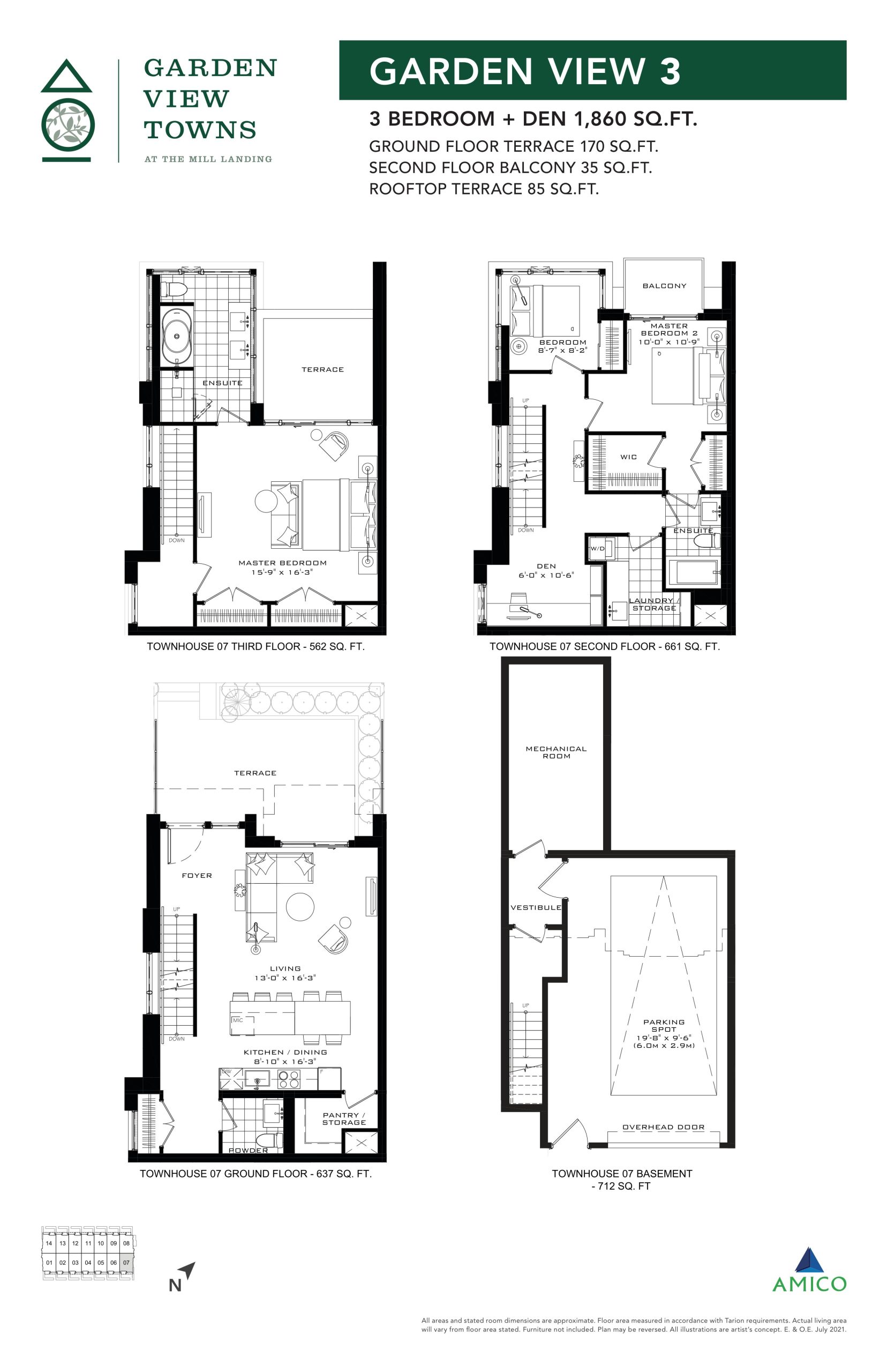 Garden View 3 floor plan