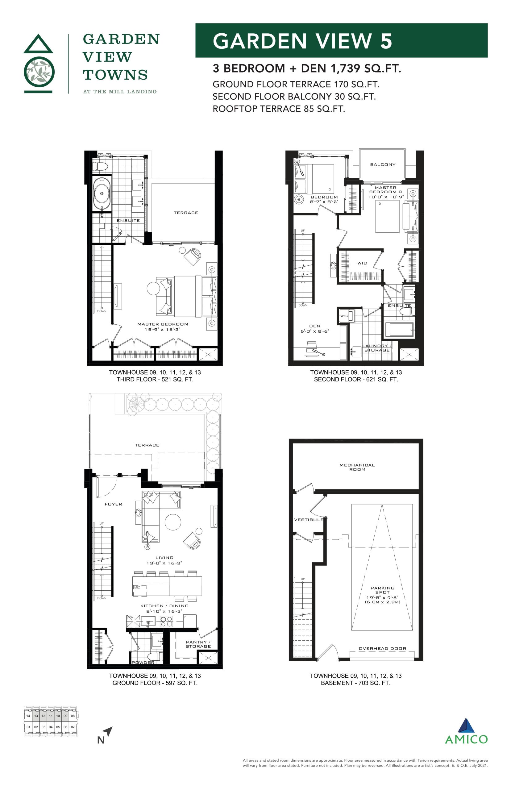 Garden View 5 floor plan