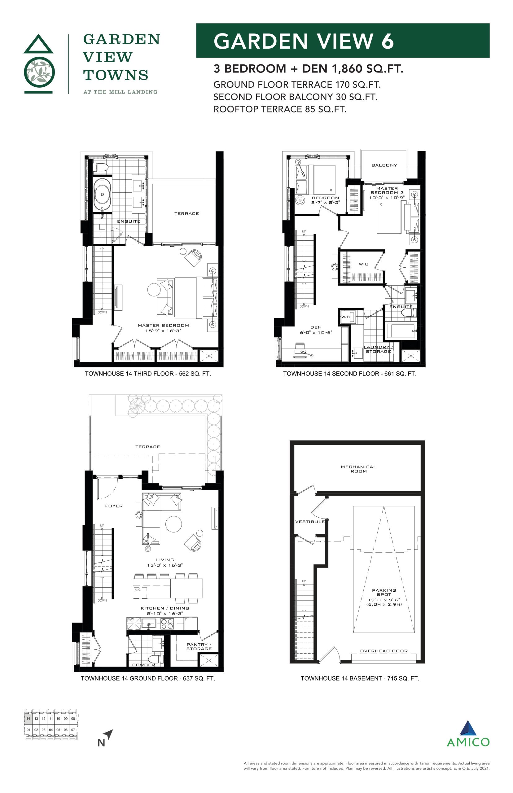 Garden View 6 floor plan