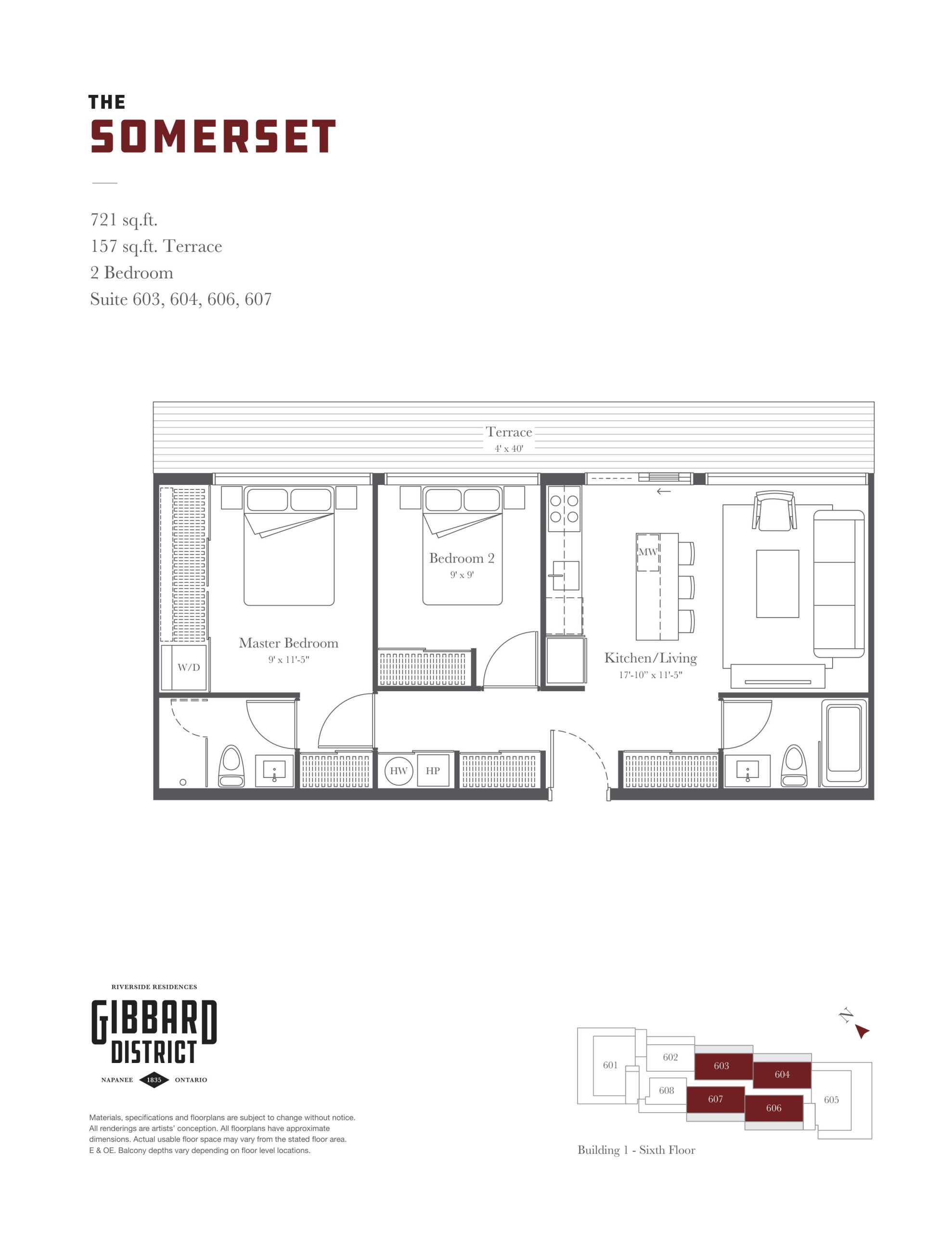 The Somerset floor plan