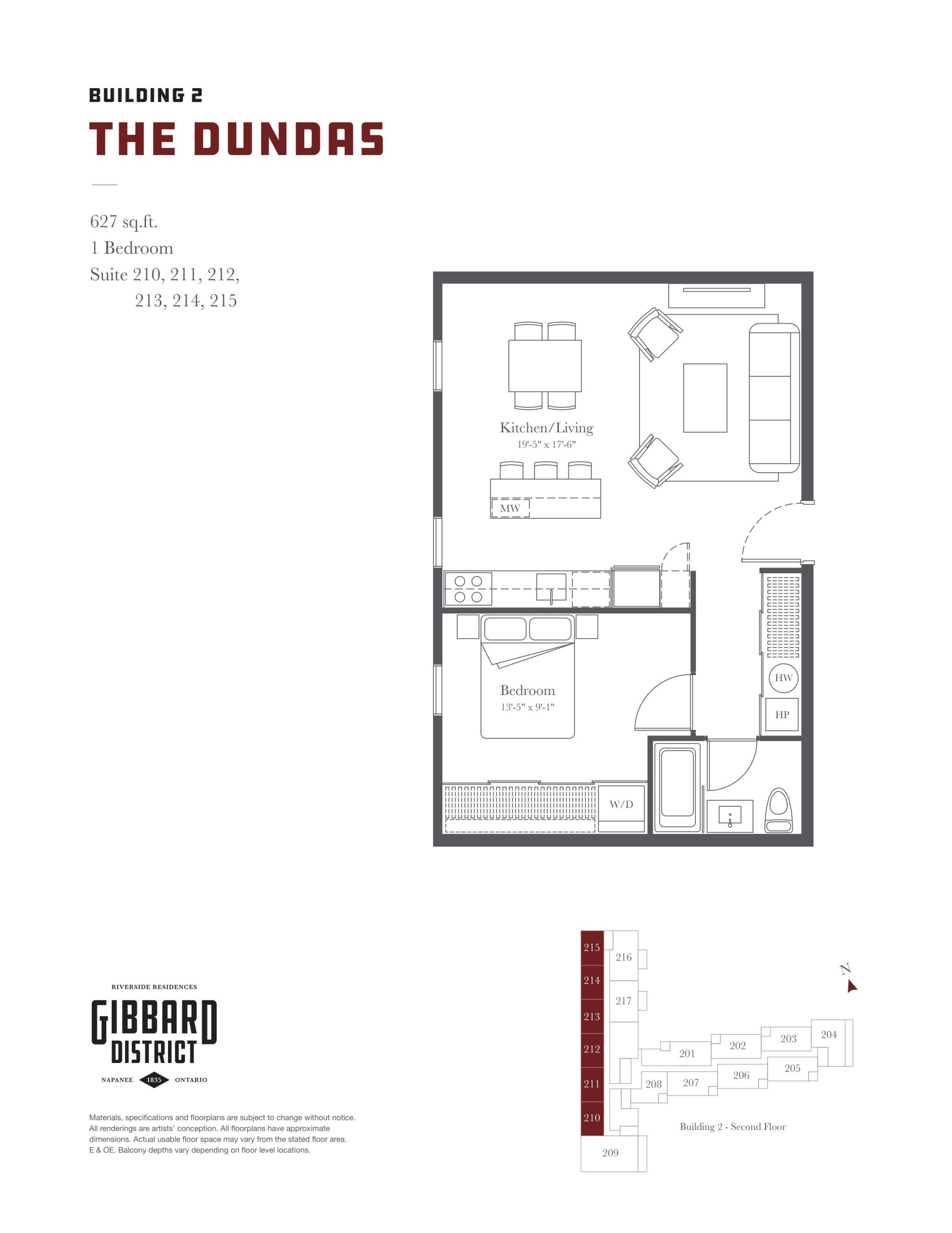 The Dundas floor plan