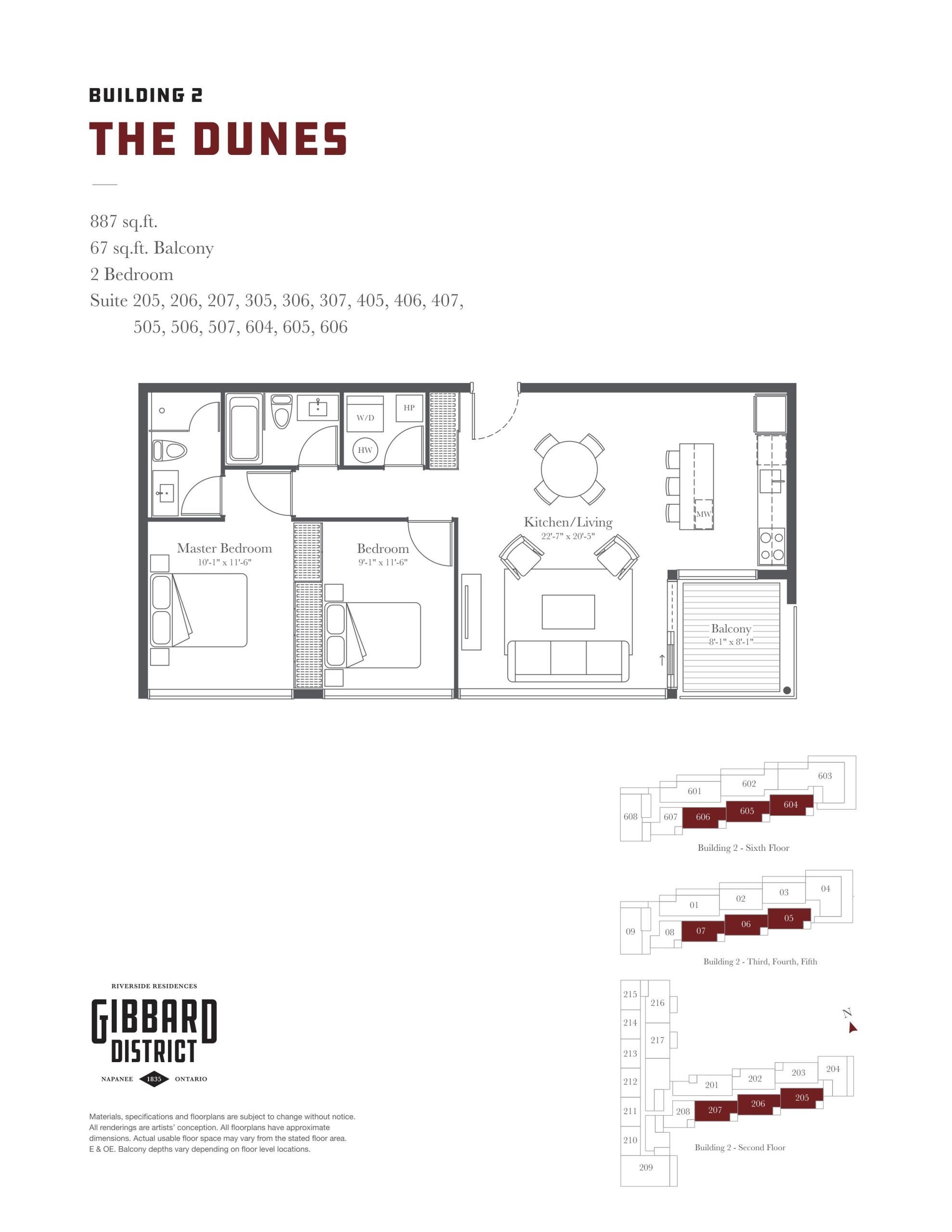 The Dunes floor plan