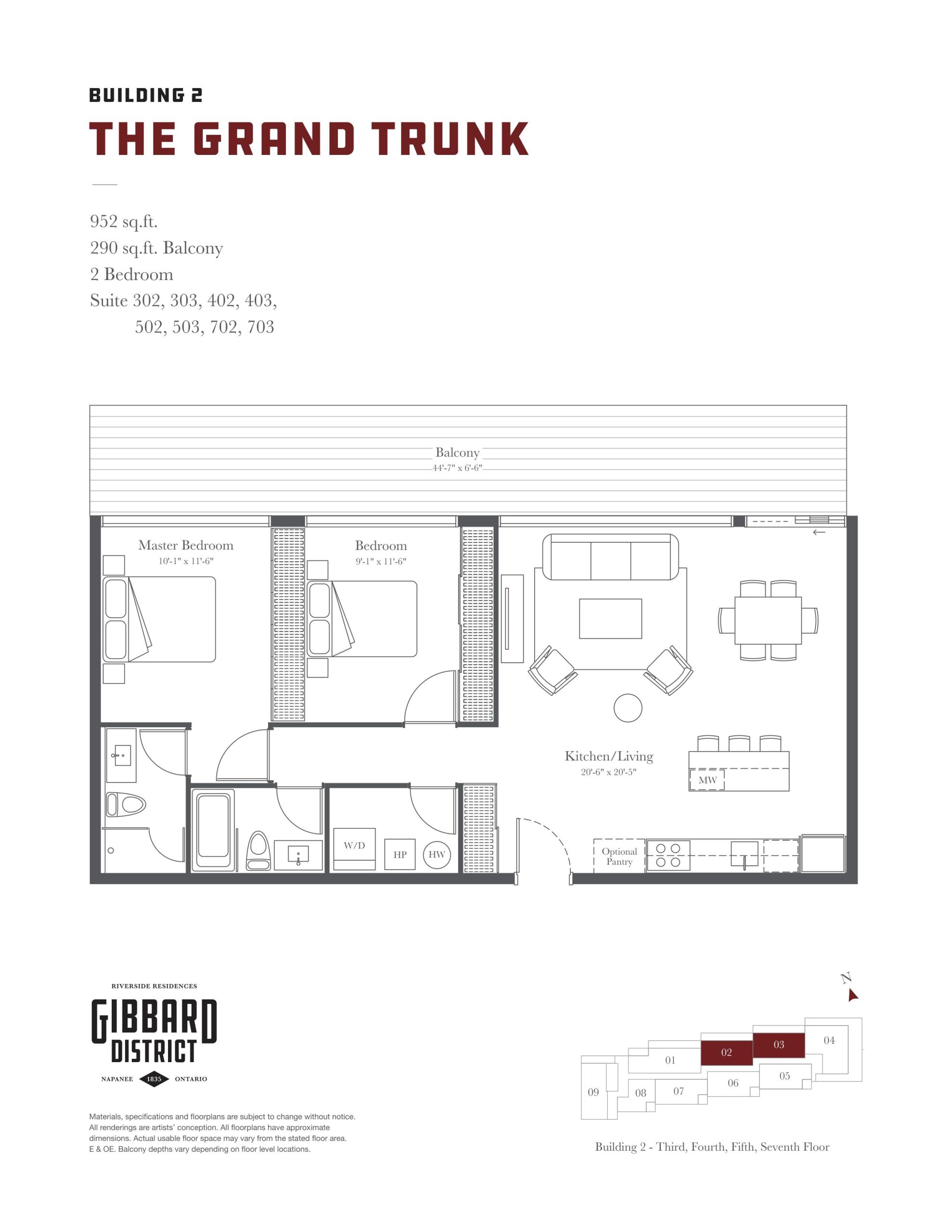 The Grand Trunk floor plan