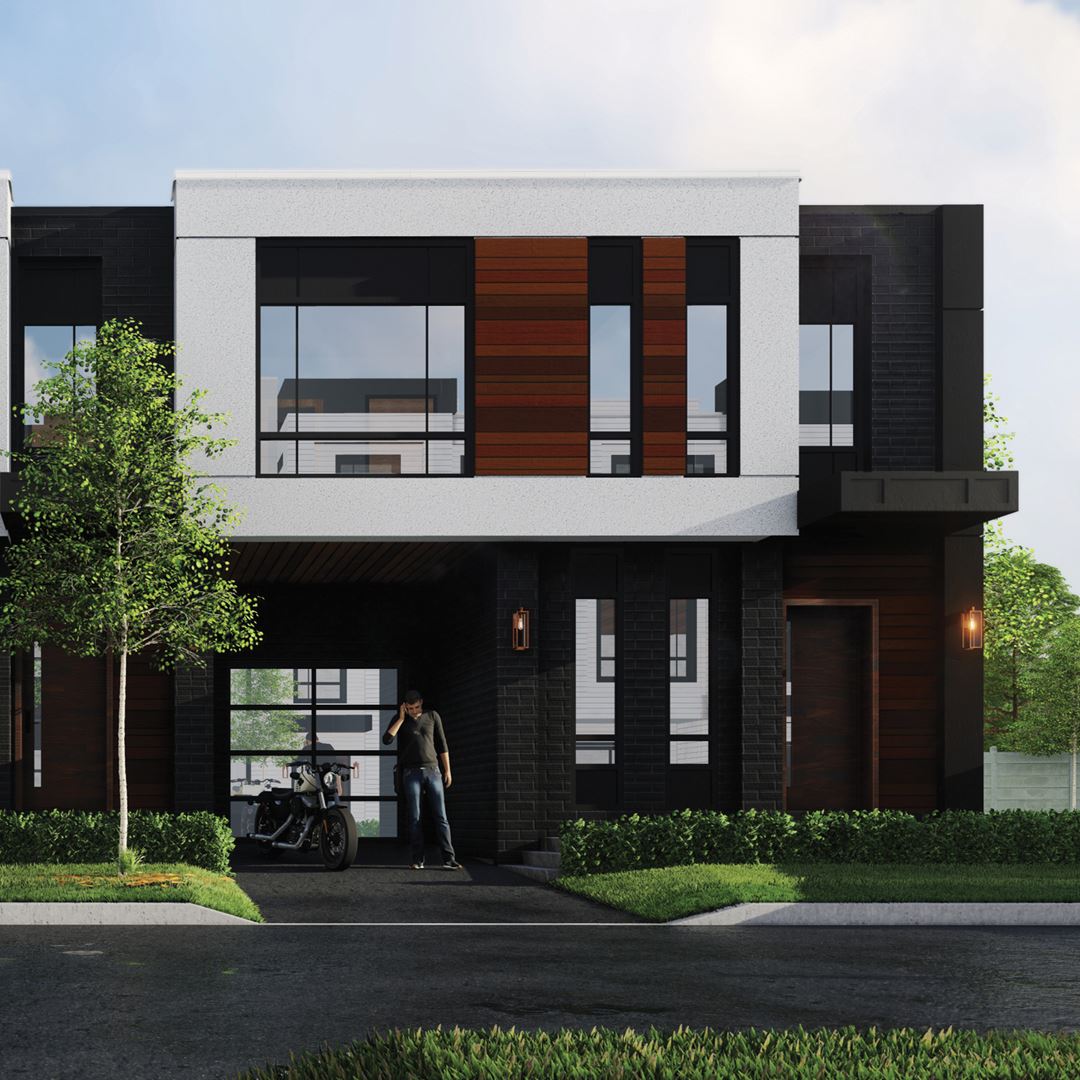 Glendor Towns in Burlington — rendering 10