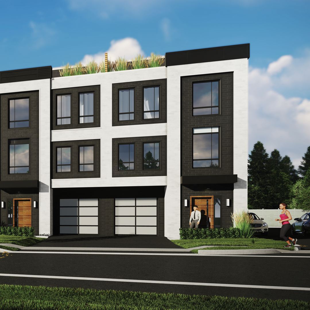 Glendor Towns in Burlington — rendering 8
