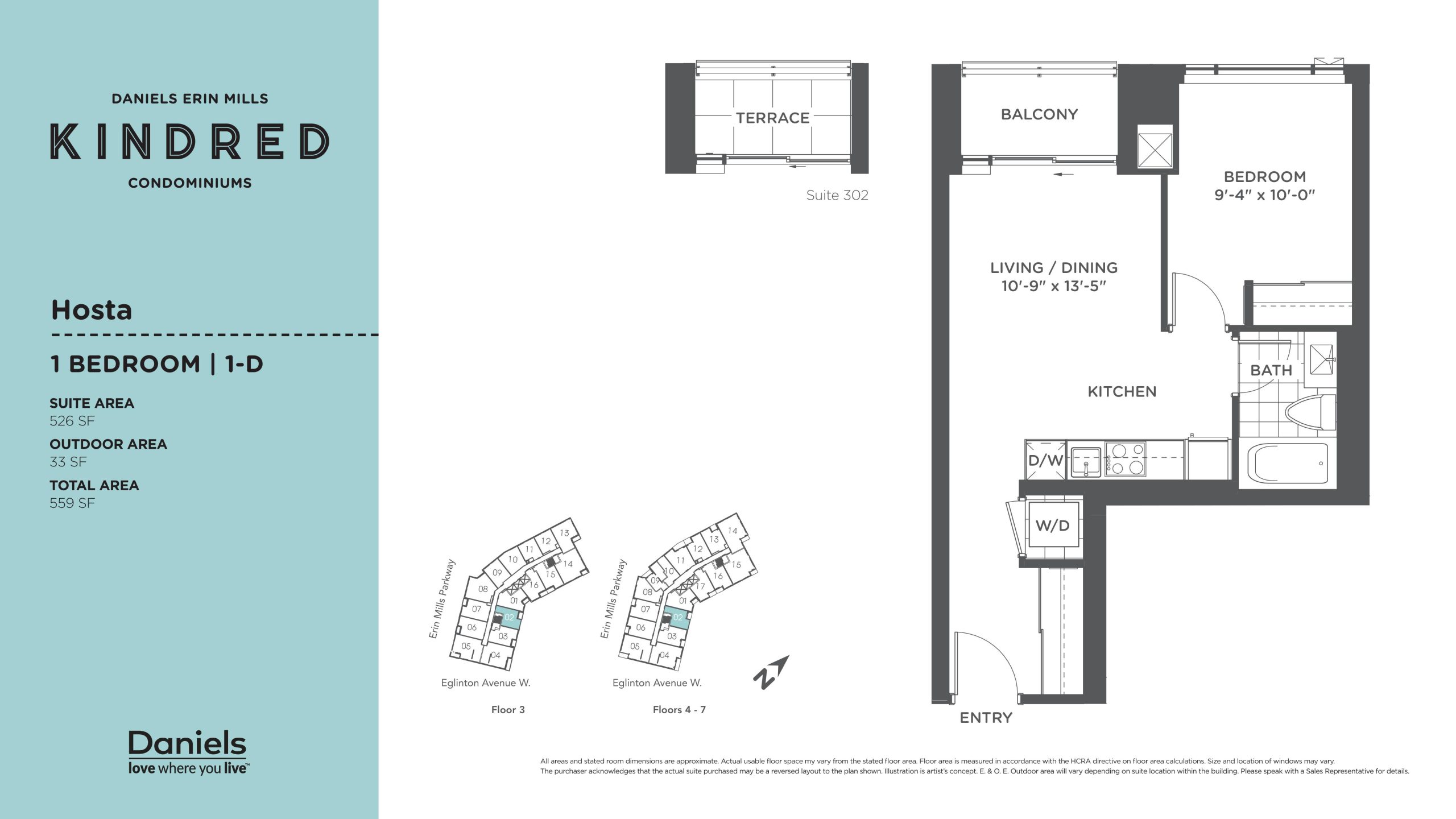 Hosta floor plan