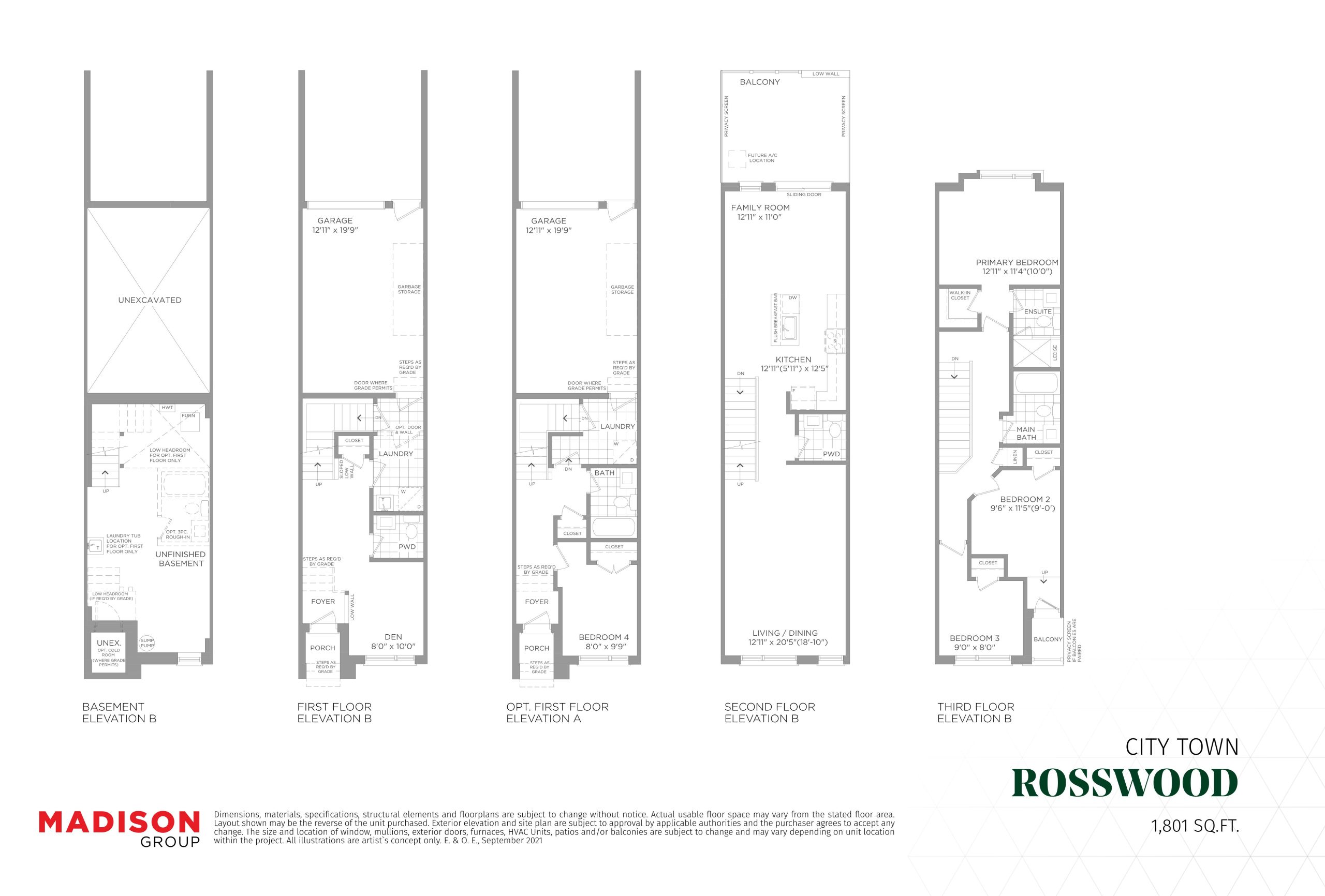 Rosswood floor plan