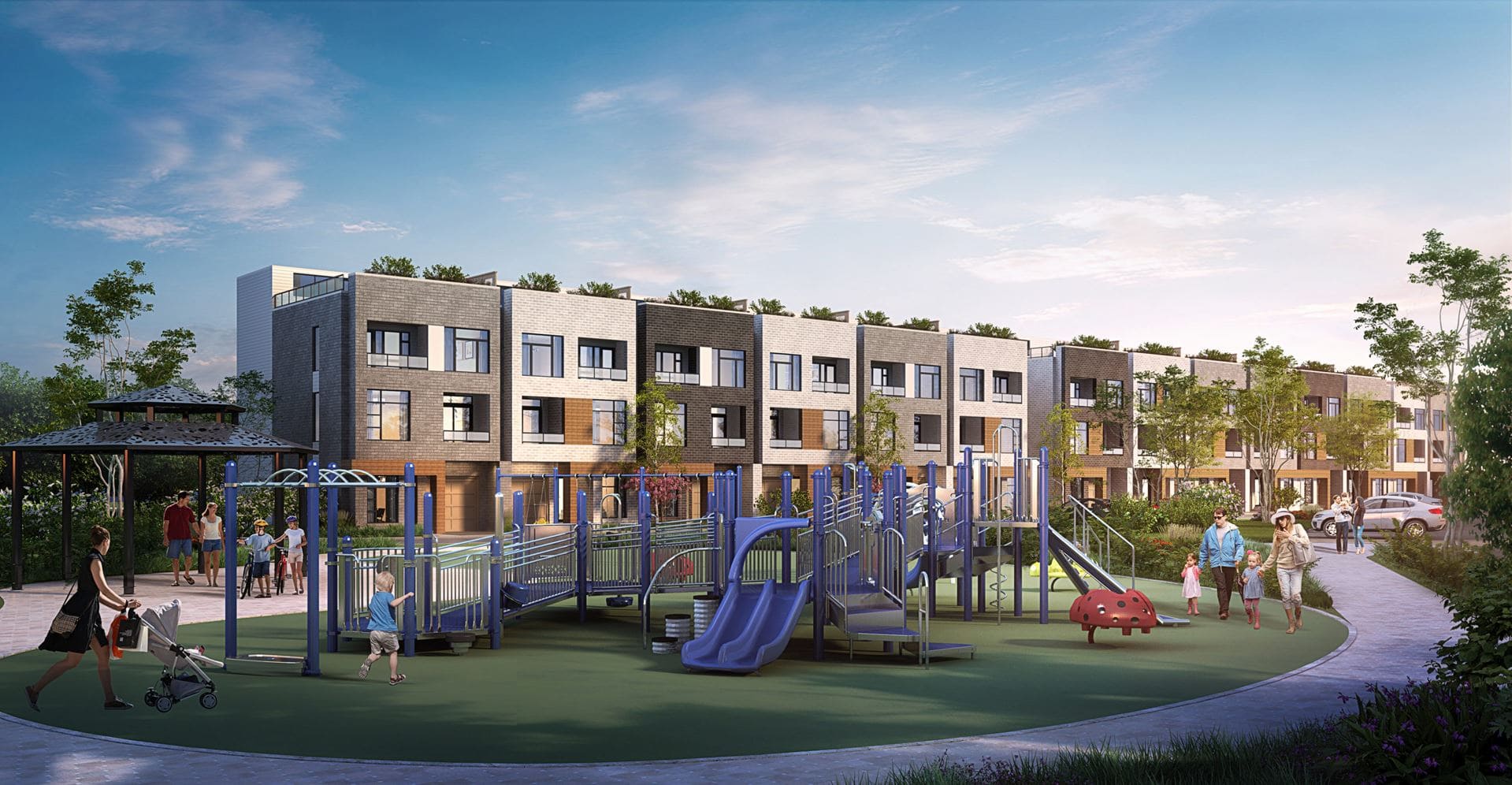 MiNu Towns in Markham — rendering 2