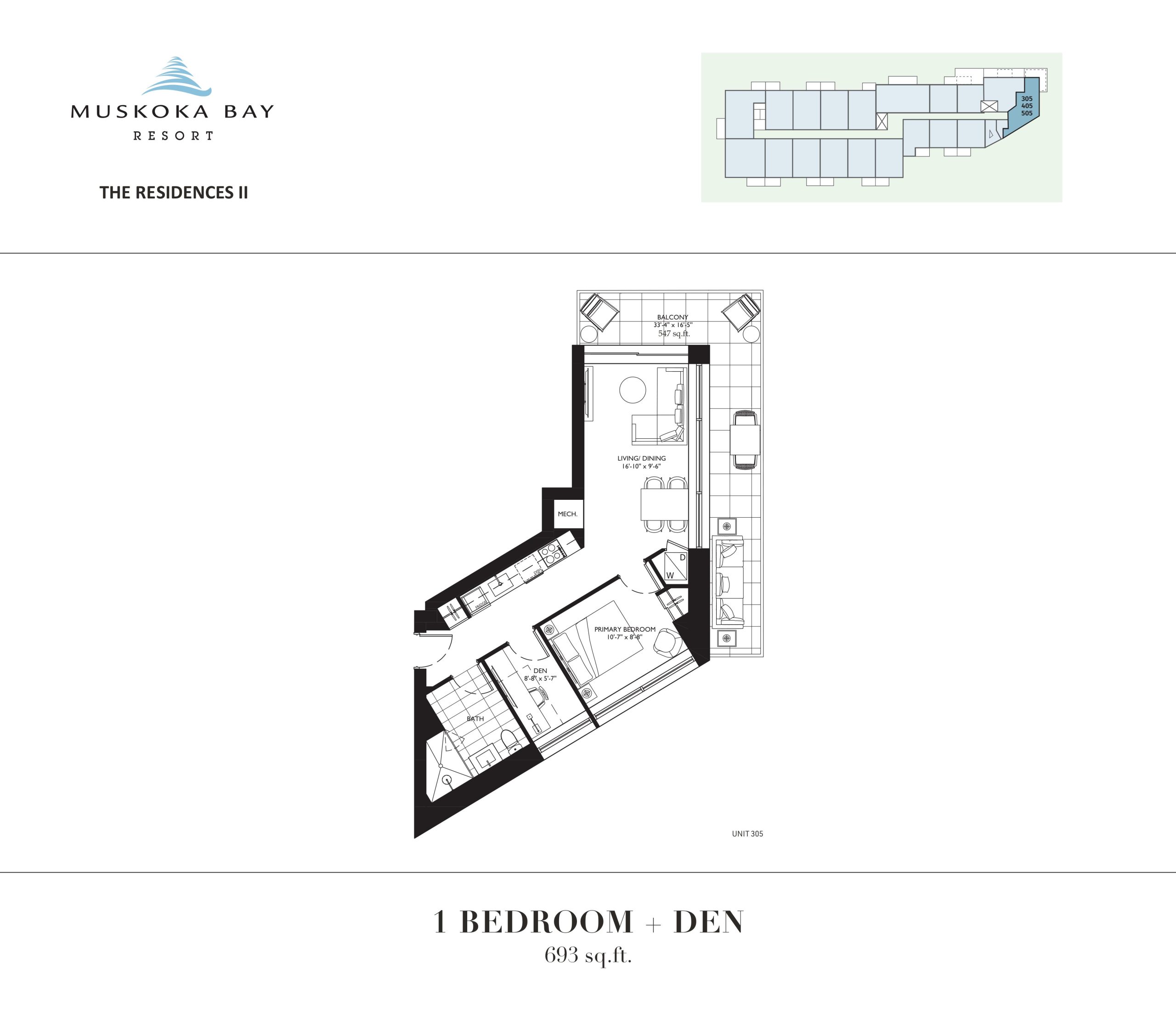 693 sq.ft floor plan