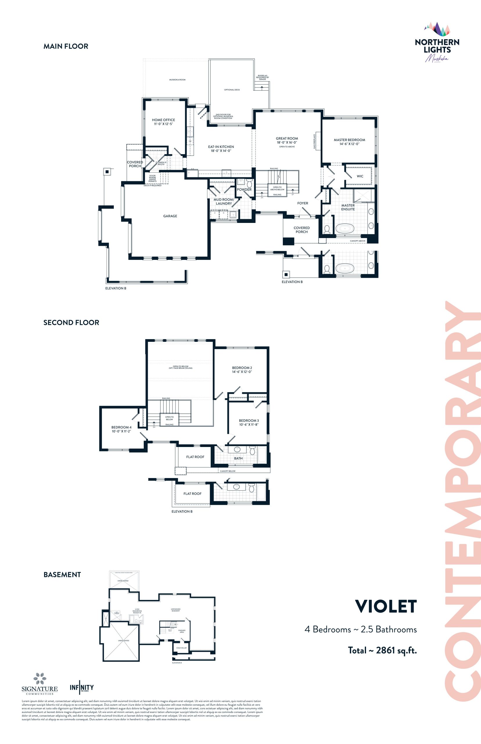 Violet floor plan