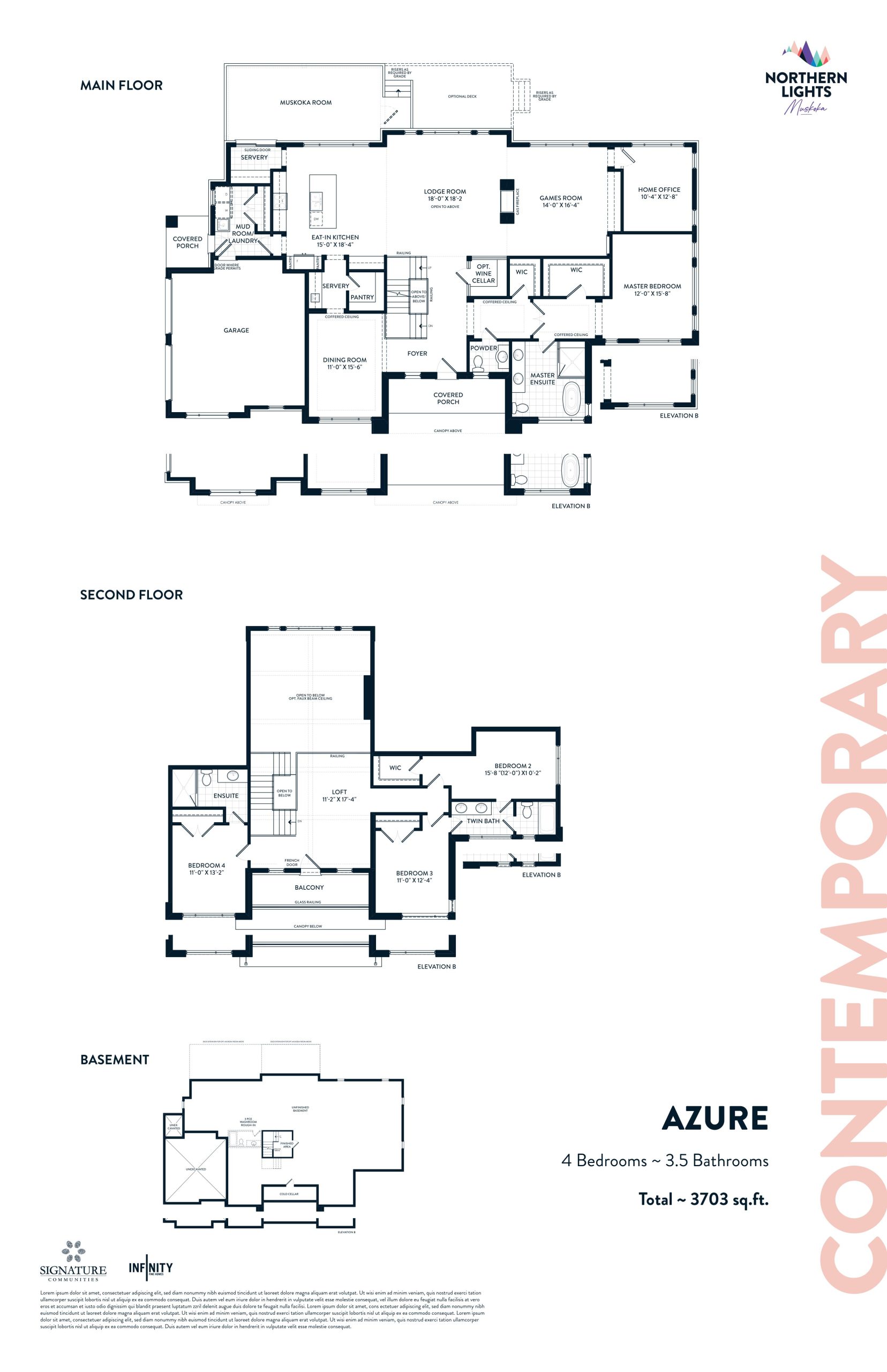 Azure floor plan