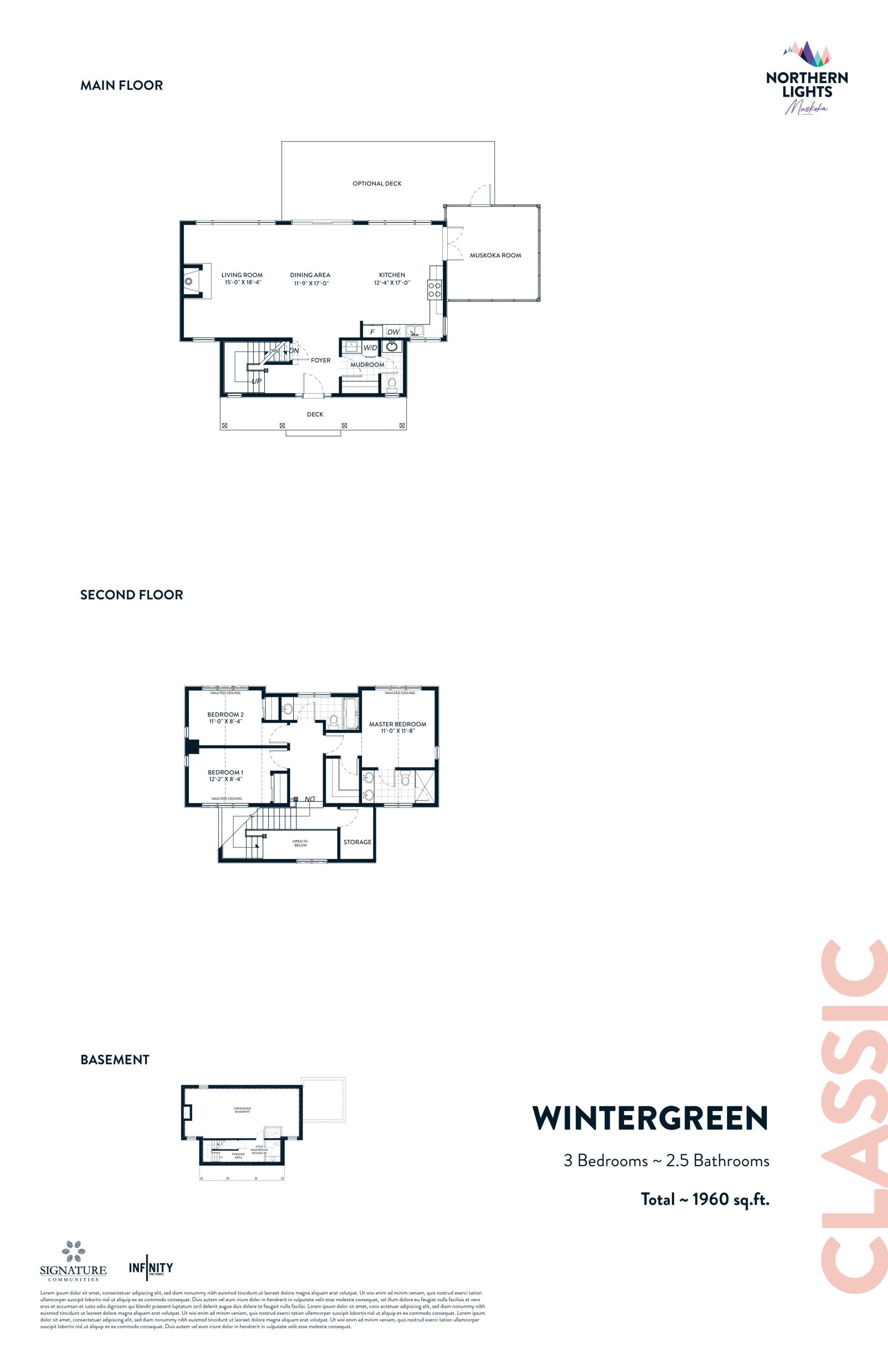 Wintergreen floor plan