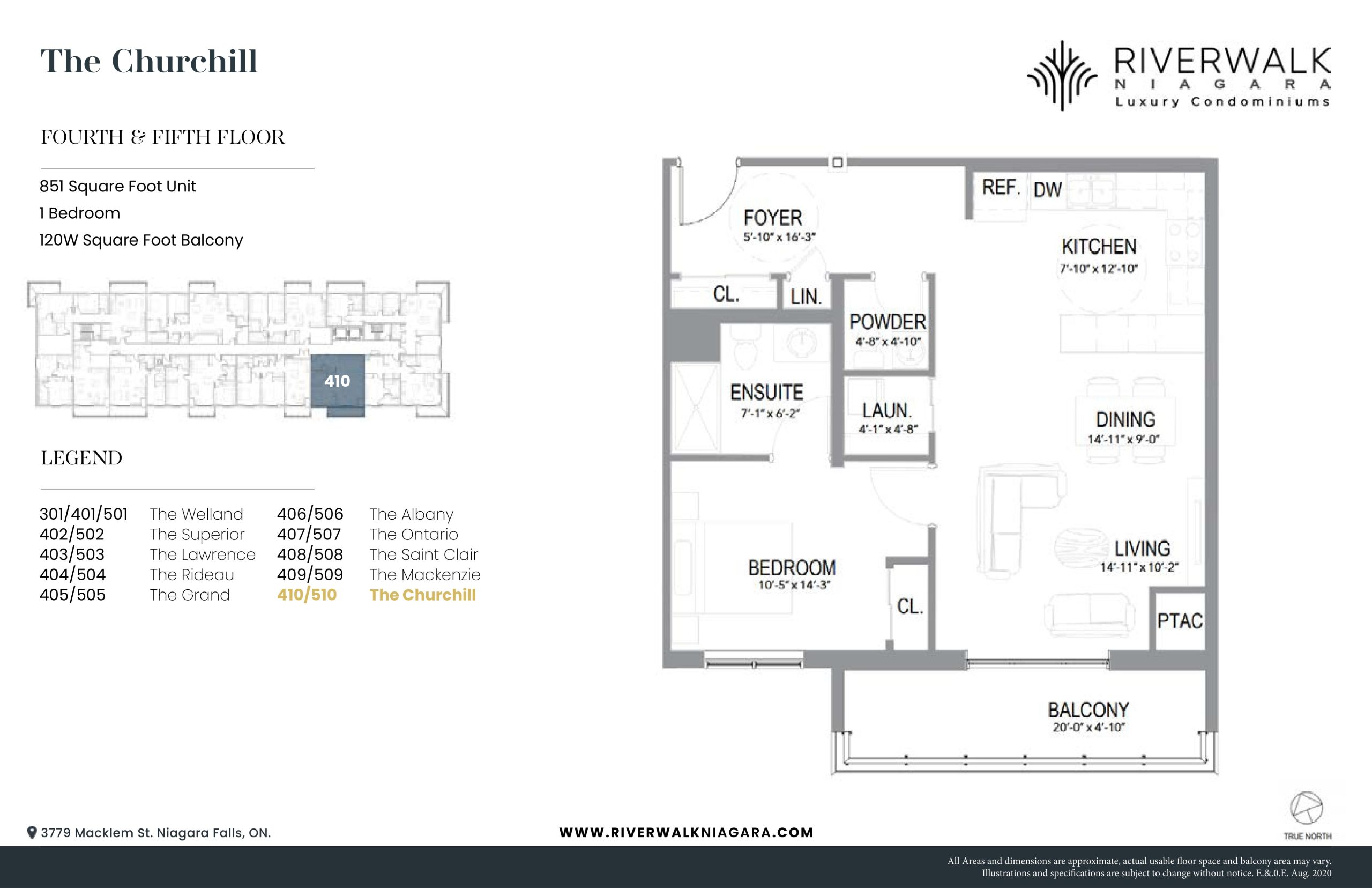The Churchill floor plan