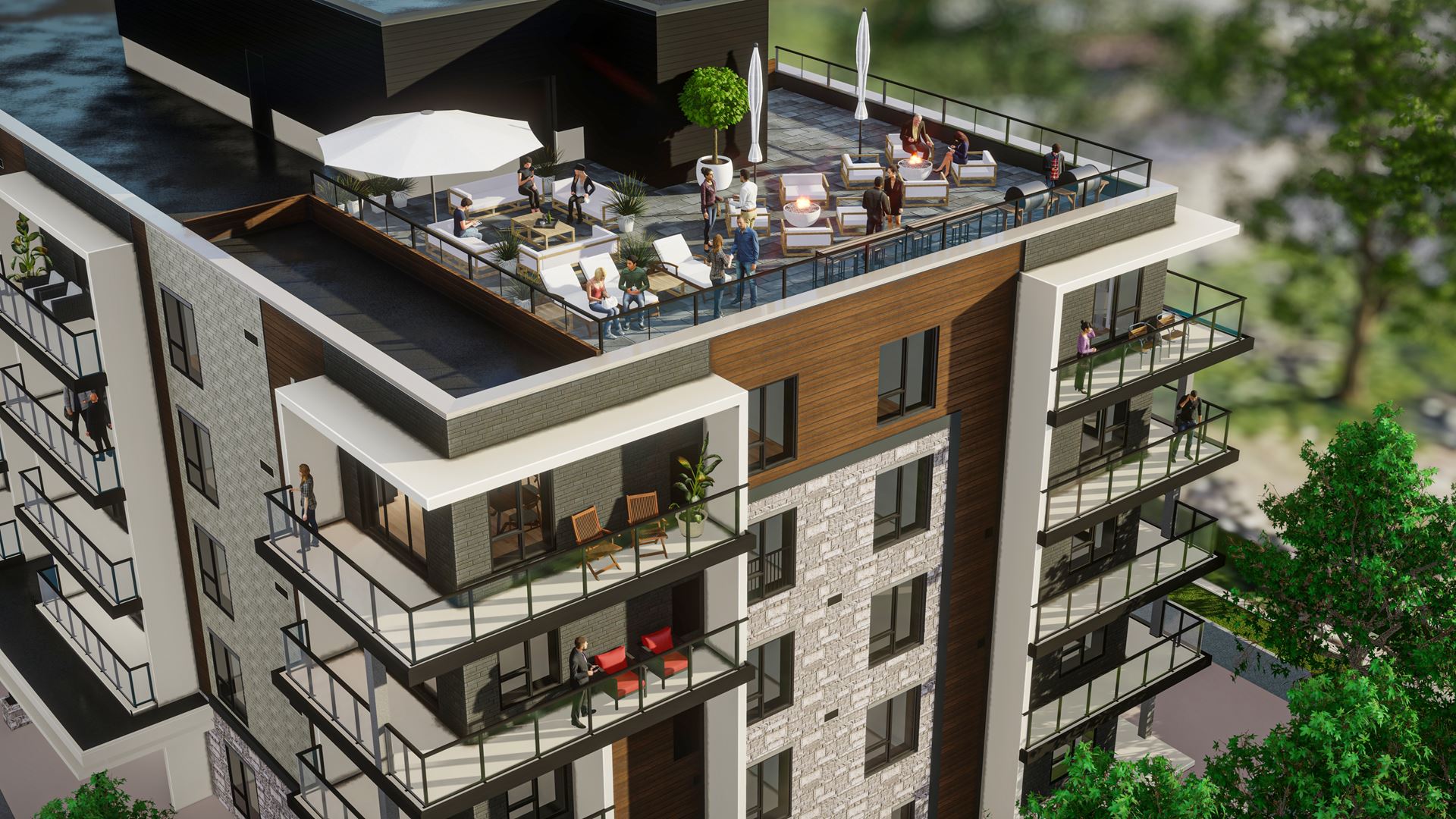 Riverwalk Niagara Falls in Niagara Falls — rendering 2