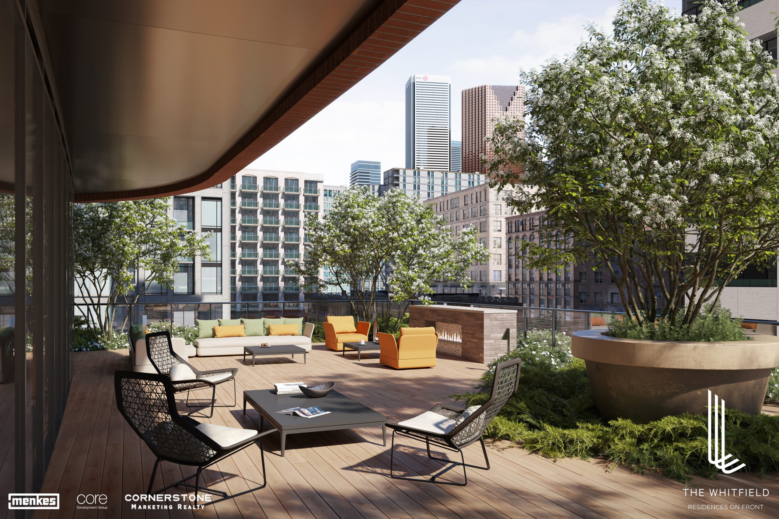 The Whitfield in Toronto — rendering 3