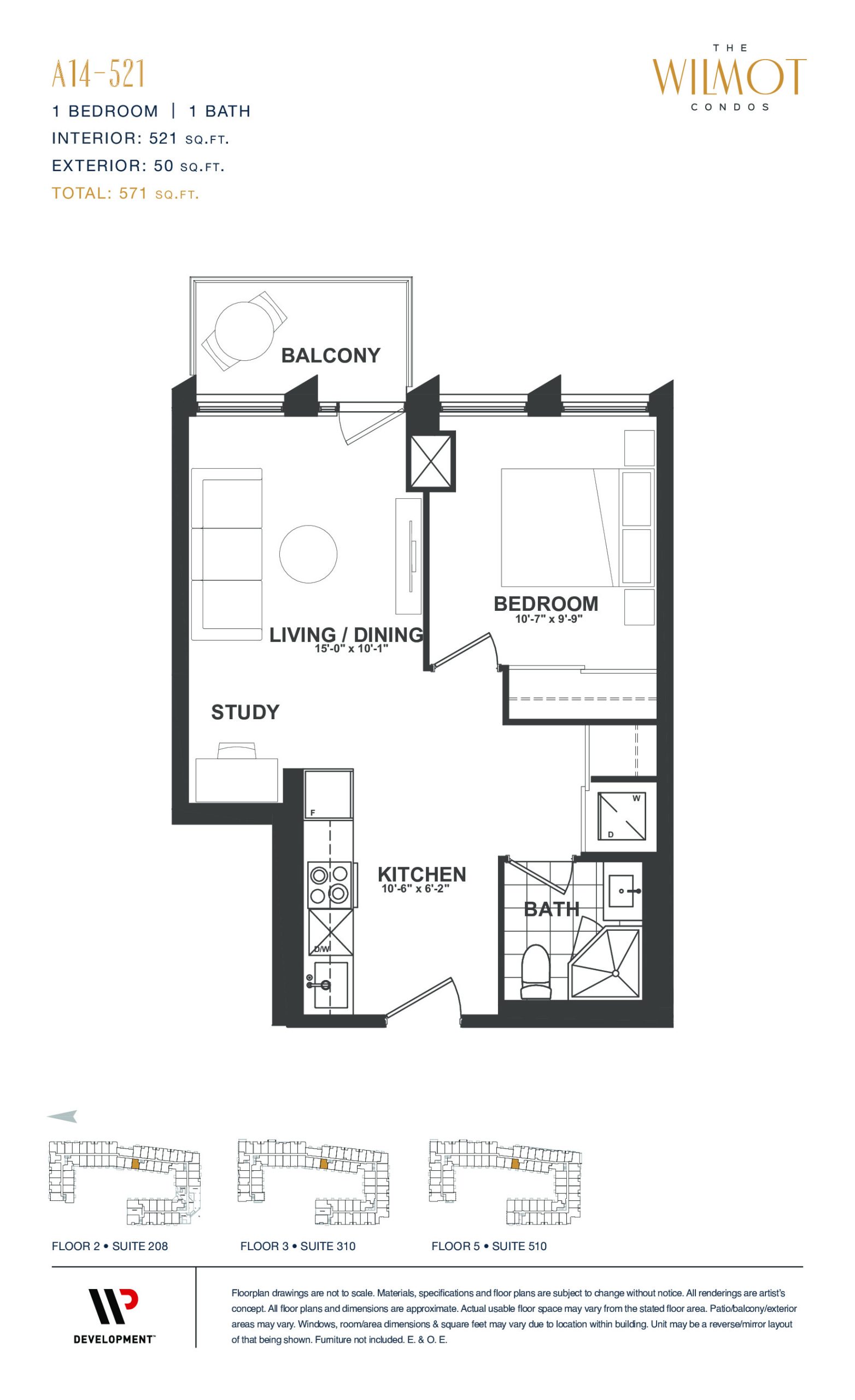 A14 floor plan