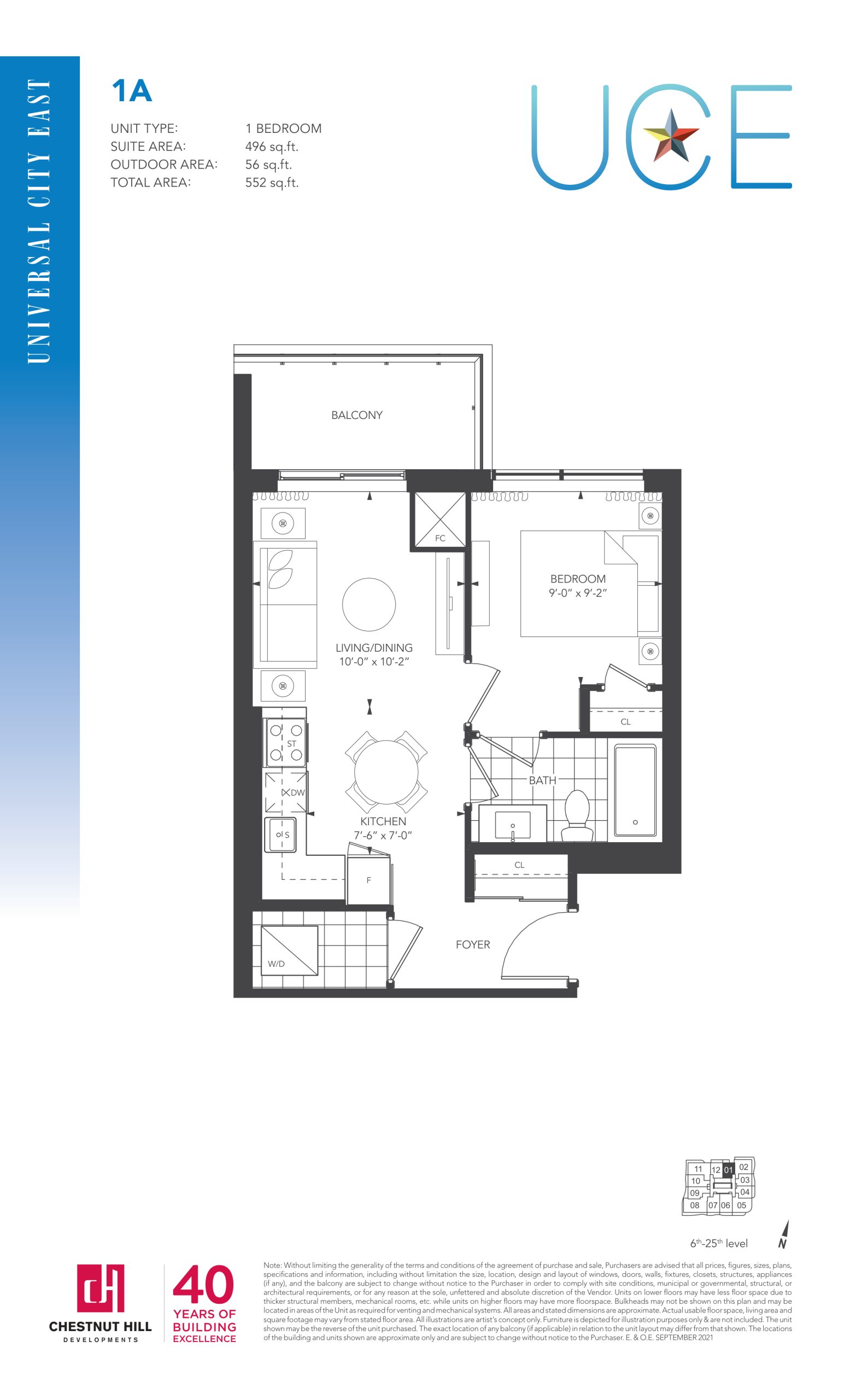 1A floor plan