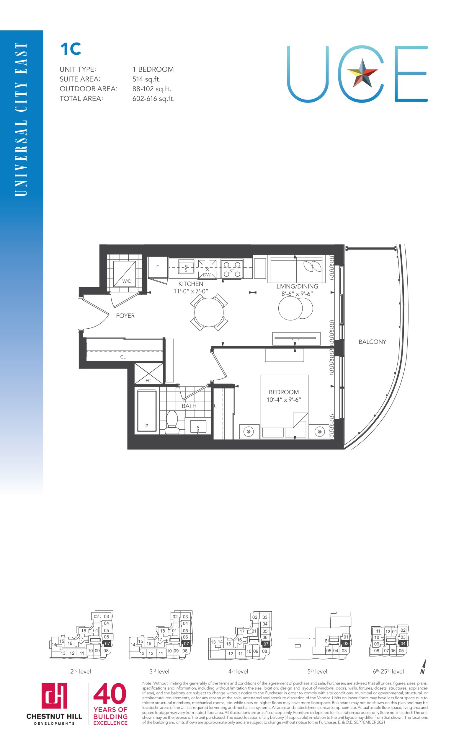 1C floor plan