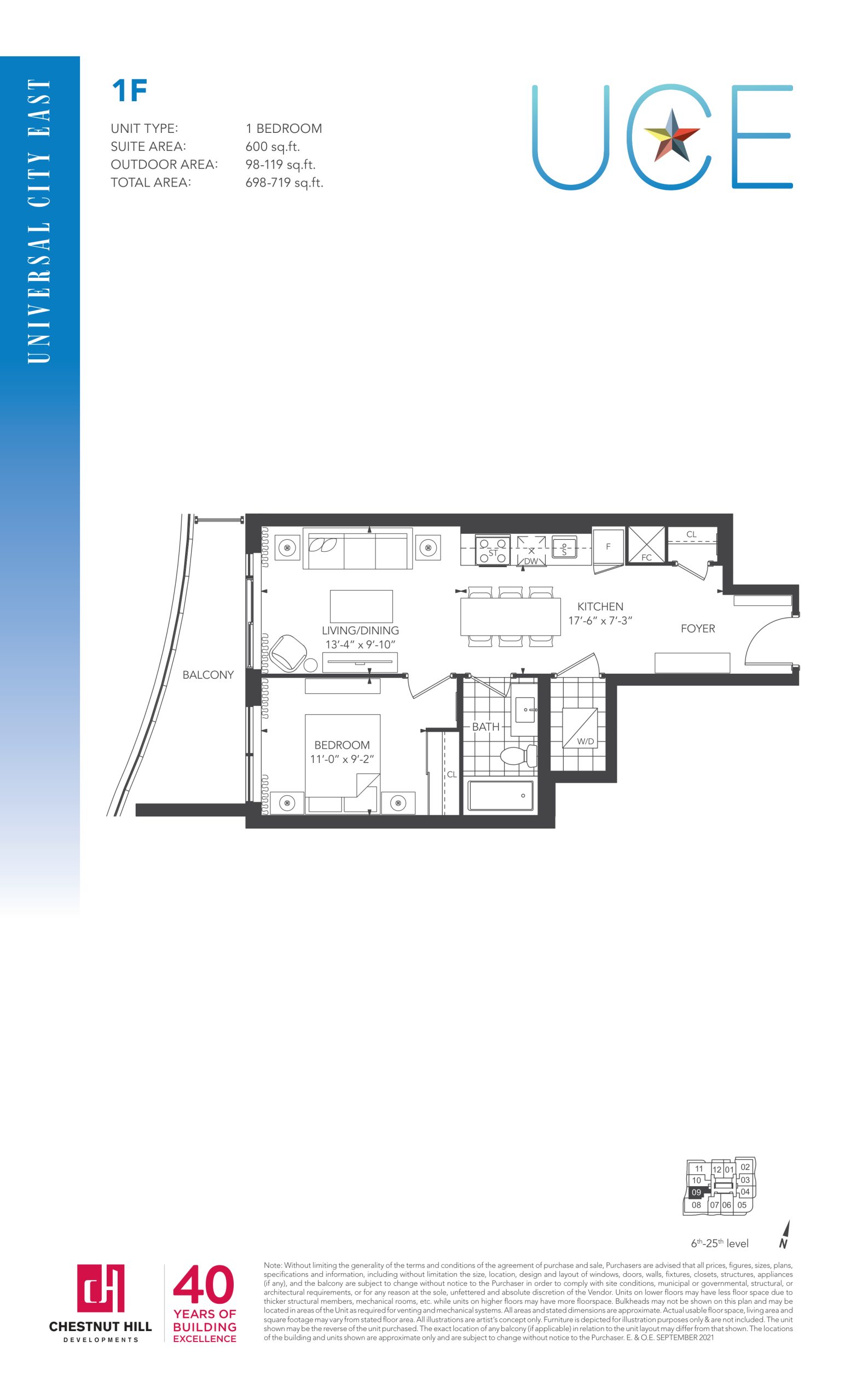 1F floor plan