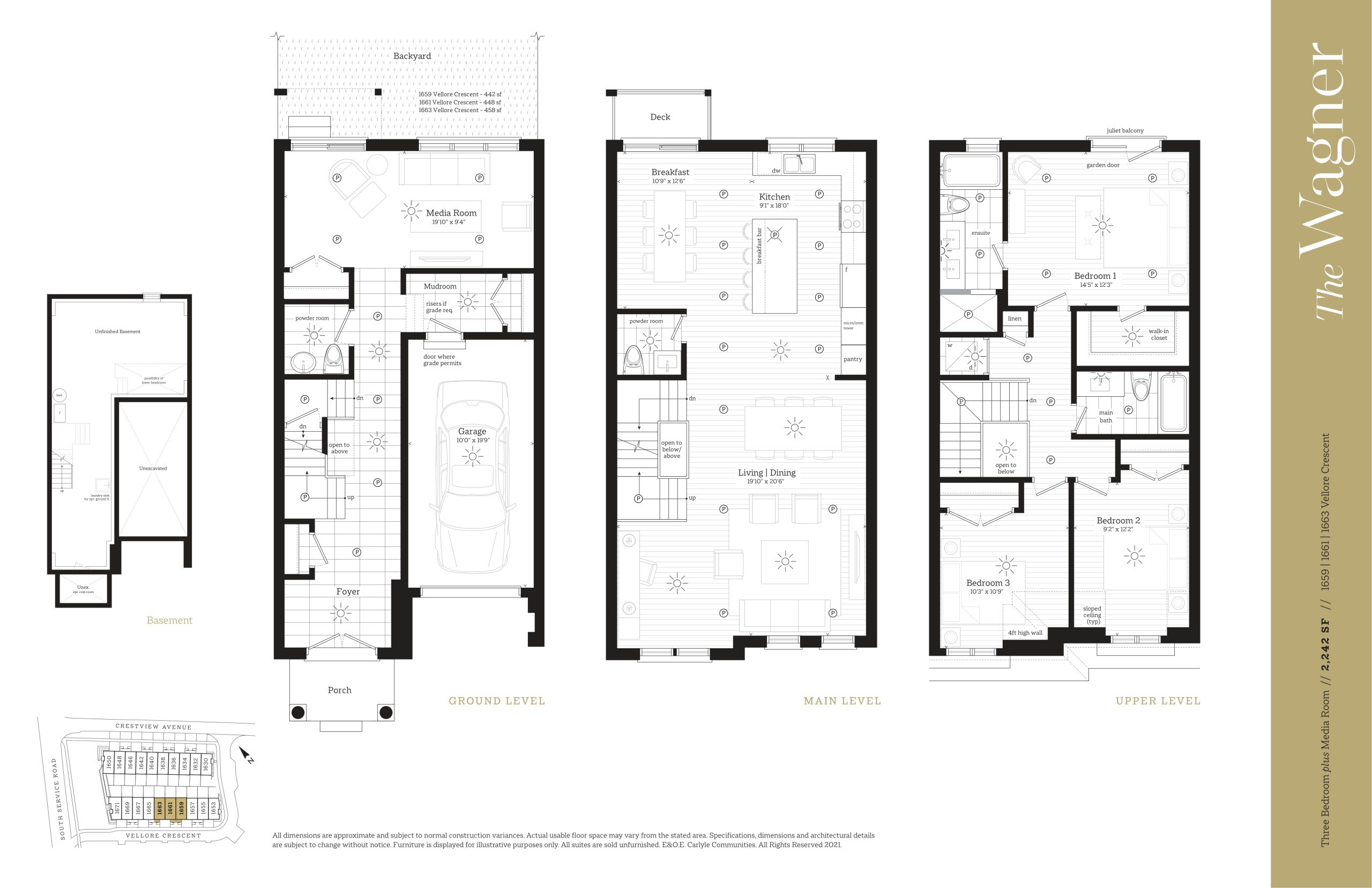 The Wagner floor plan
