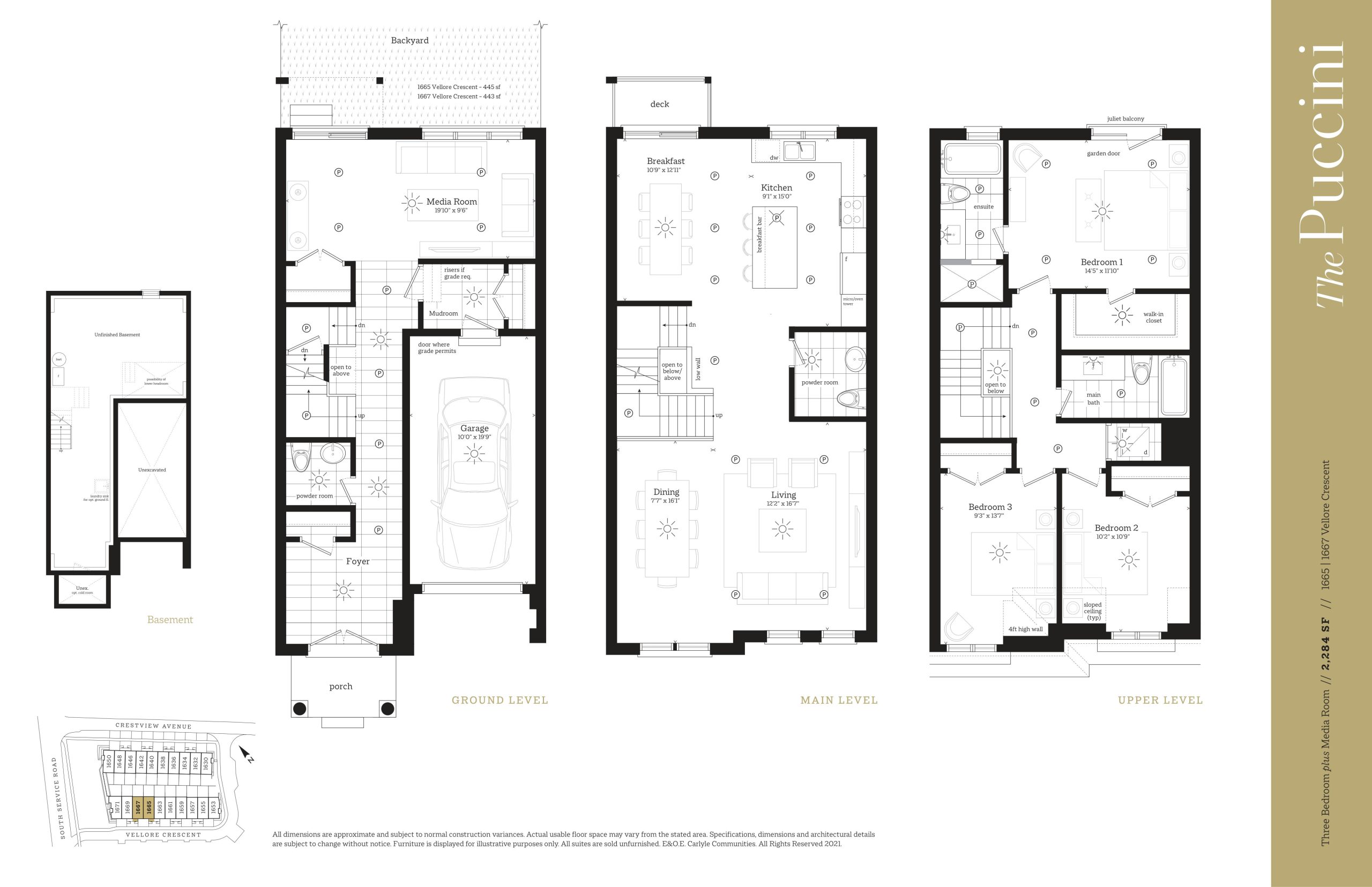 The Puccini floor plan