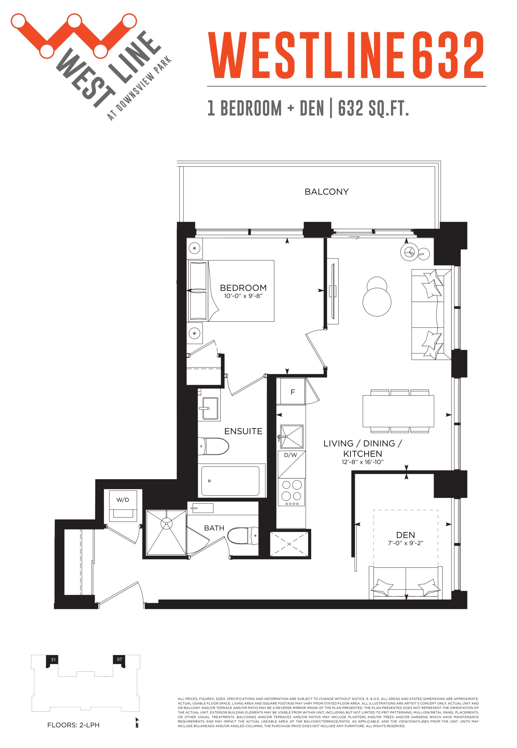 Westline632 floor plan