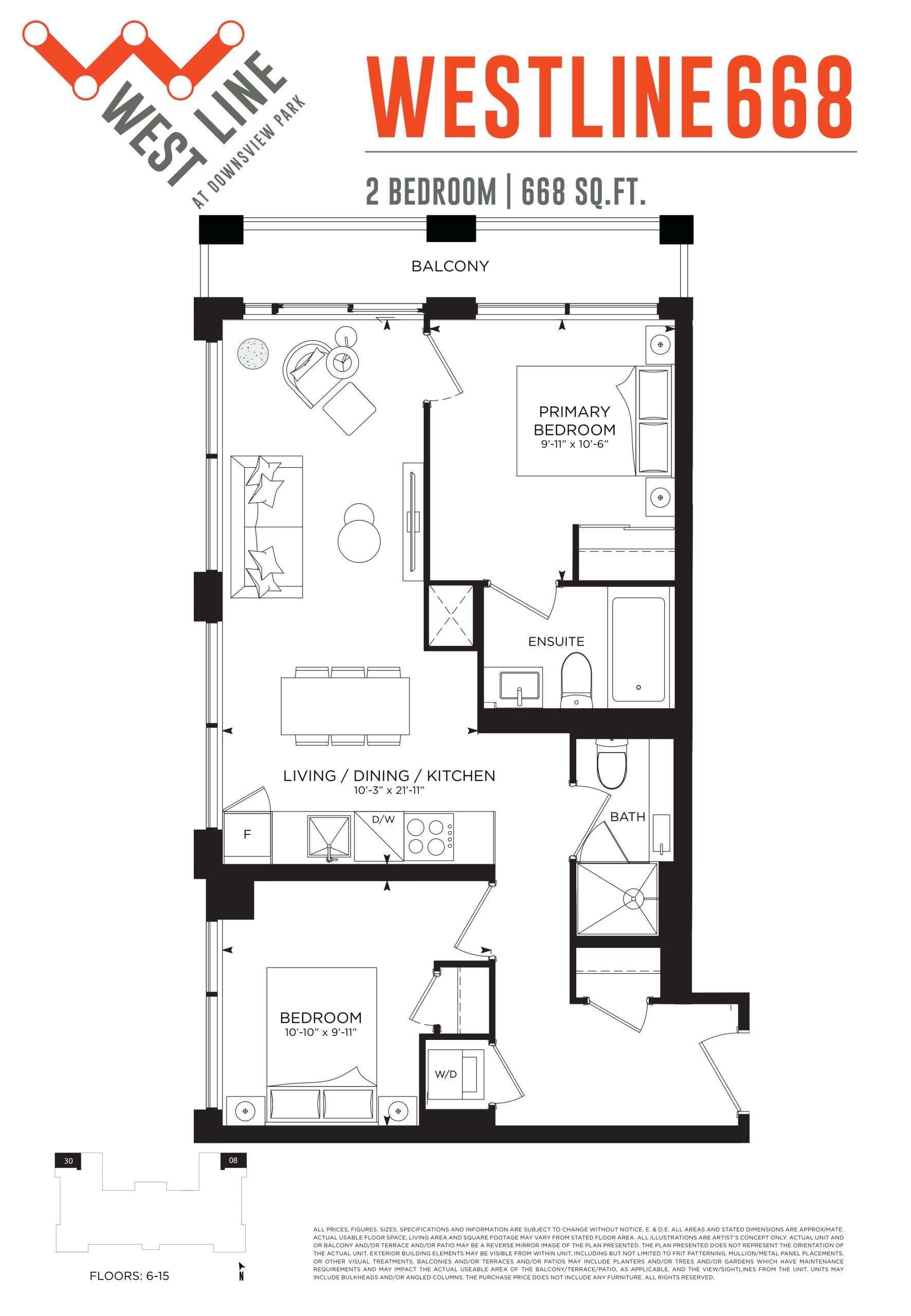 Westline668 floor plan