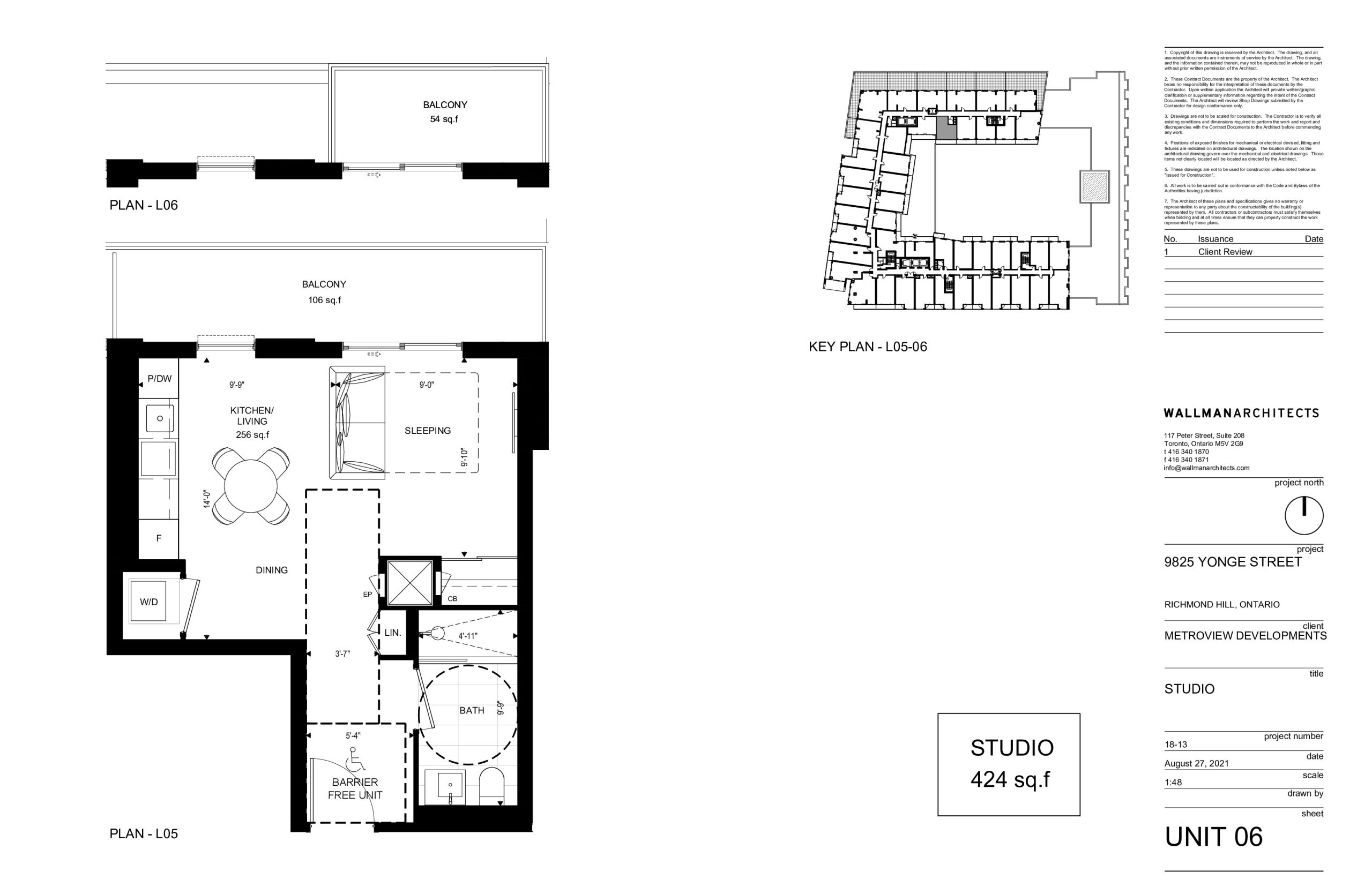 Unit 06 - Podium floor plan