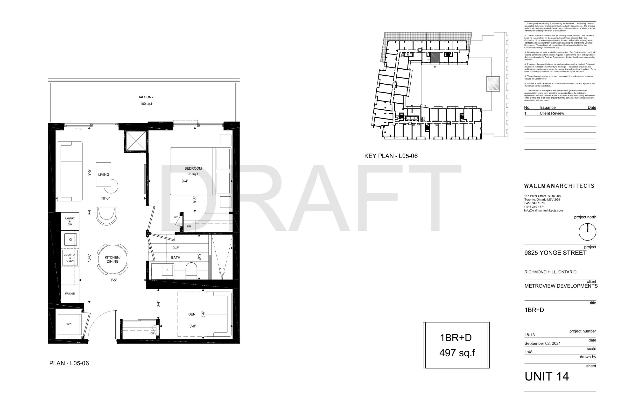 Unit 14 - Podium floor plan