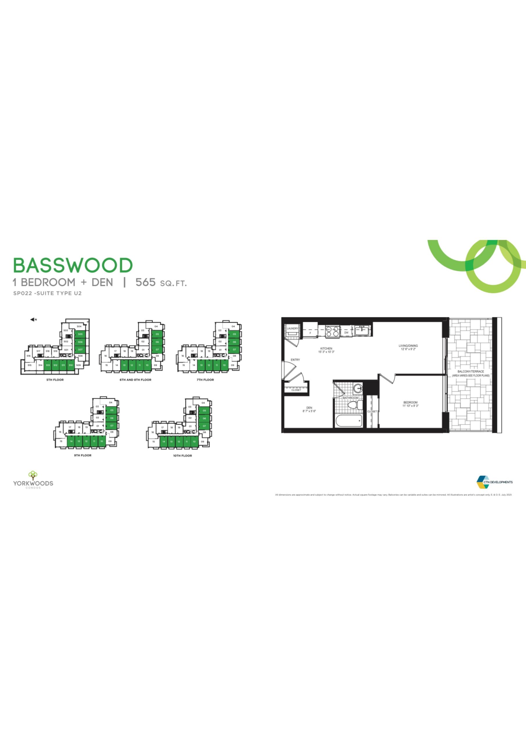 Basswood - Type U2 plan preview