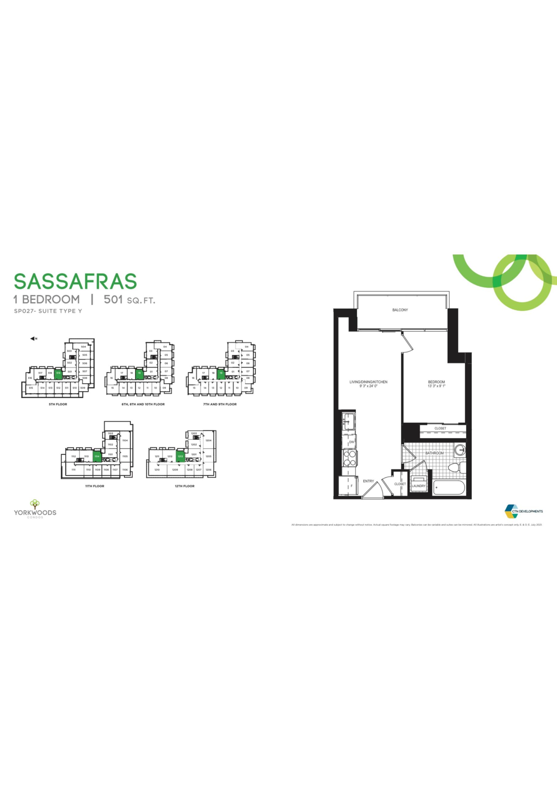 Sassafras - Type Y plan preview
