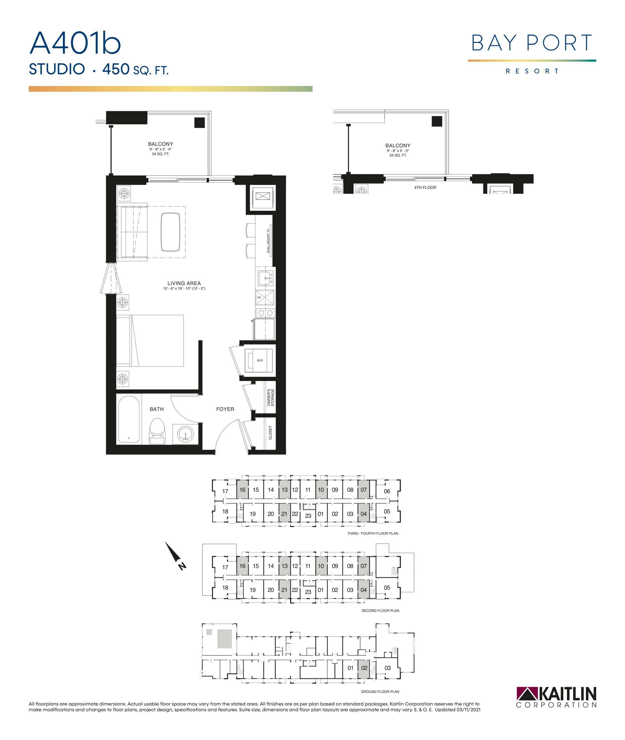 A401b floor plan