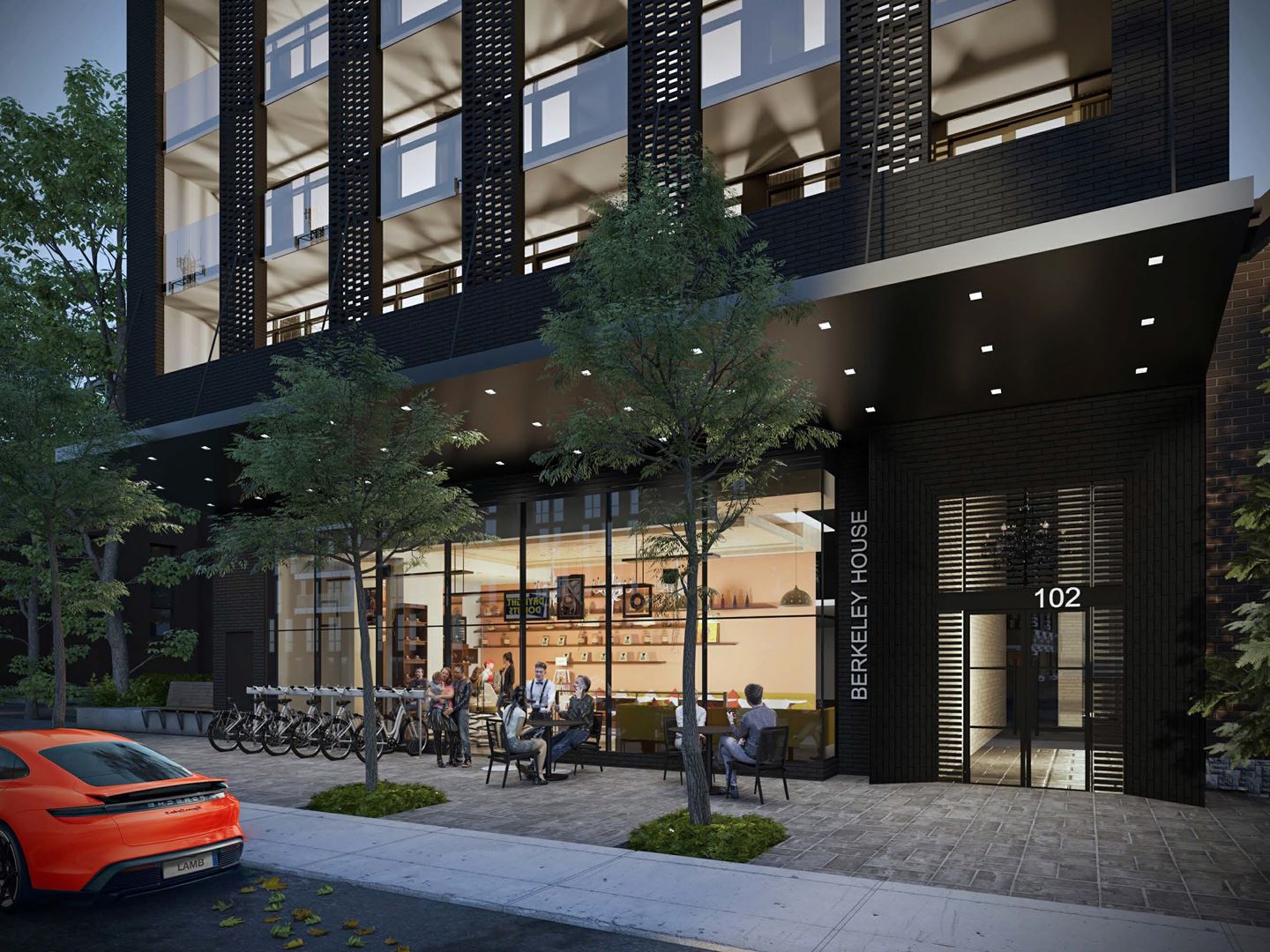 Berkeley House in Toronto — rendering 3