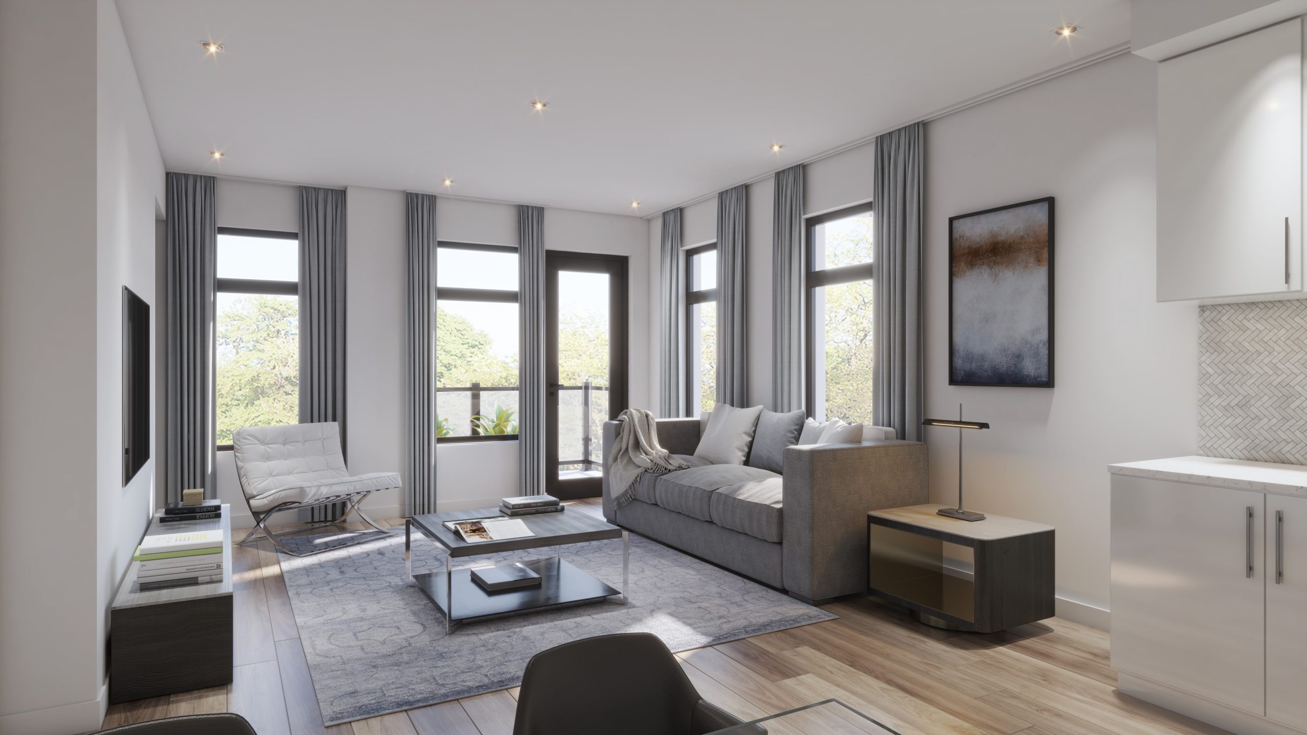 Central District in Pickering — rendering 3