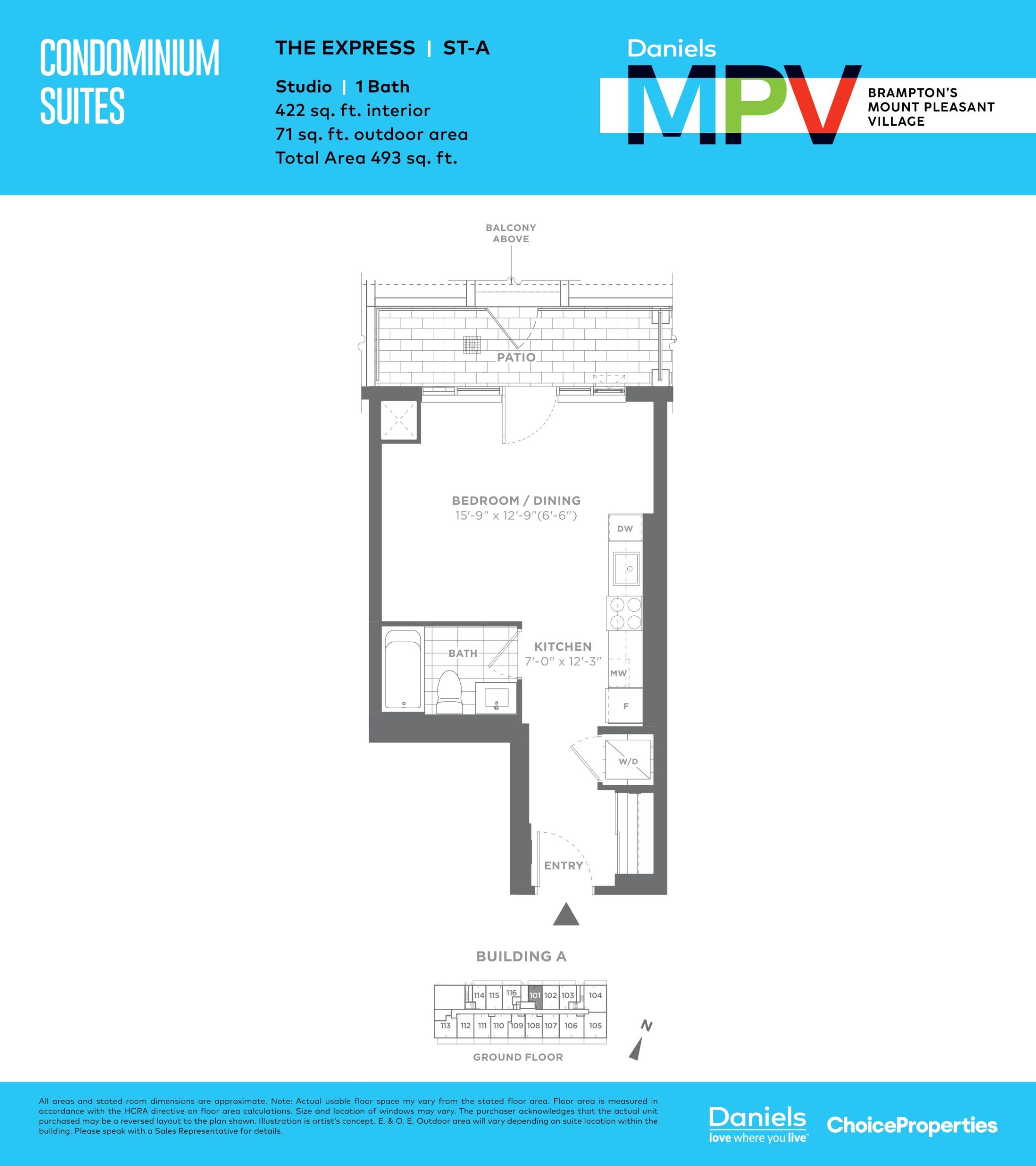 The Express floor plan