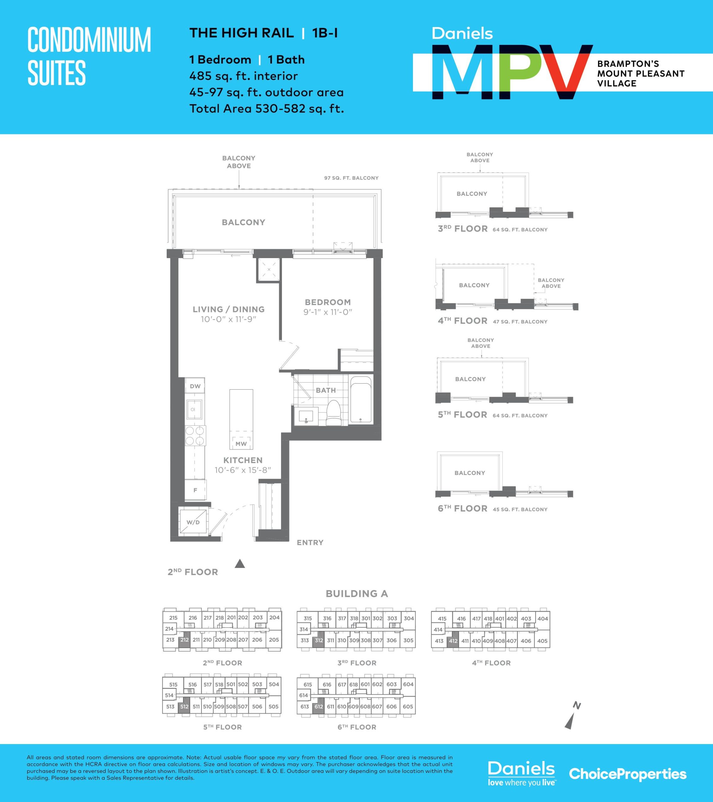 The High Rail floor plan