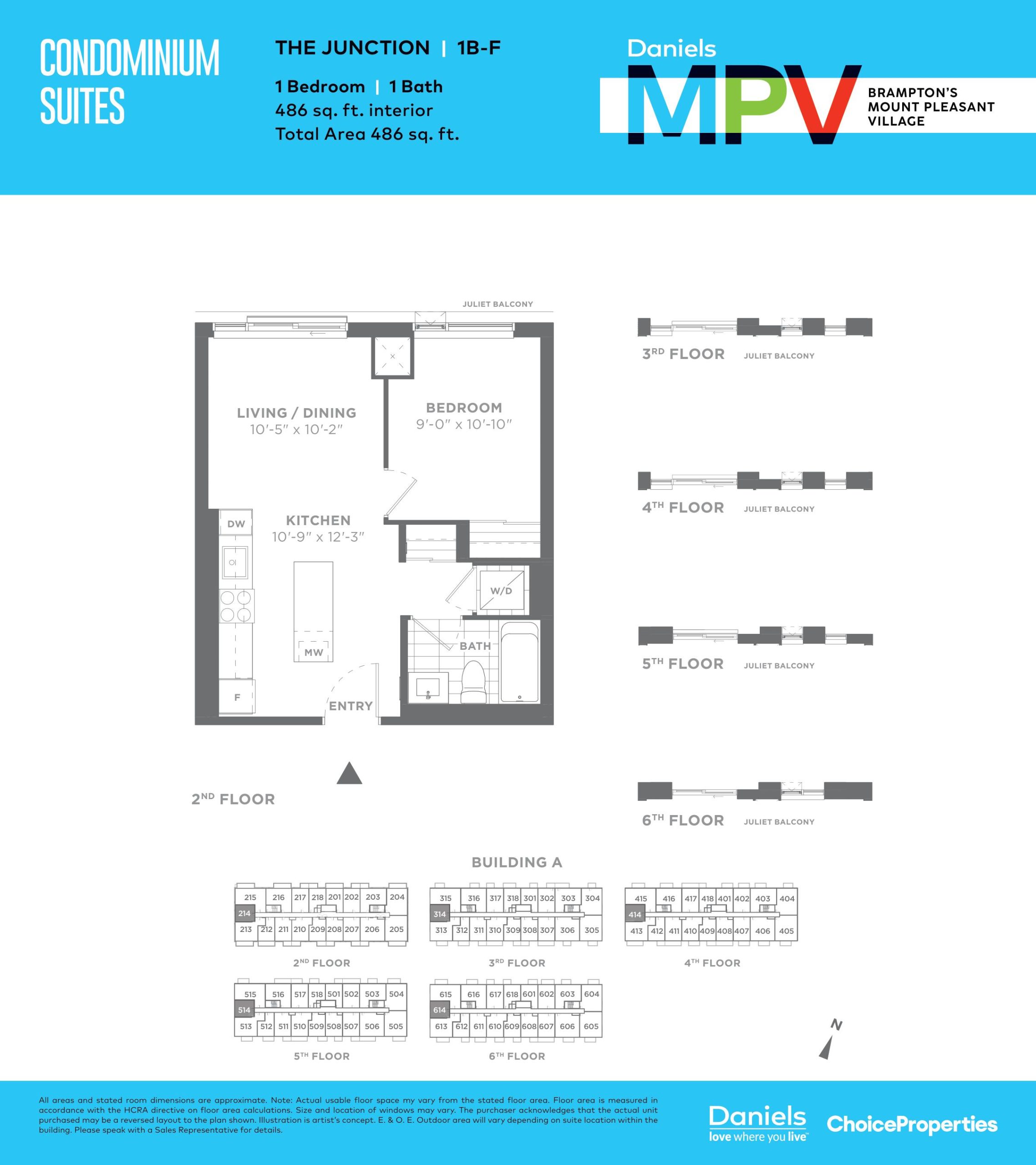 The Junction floor plan