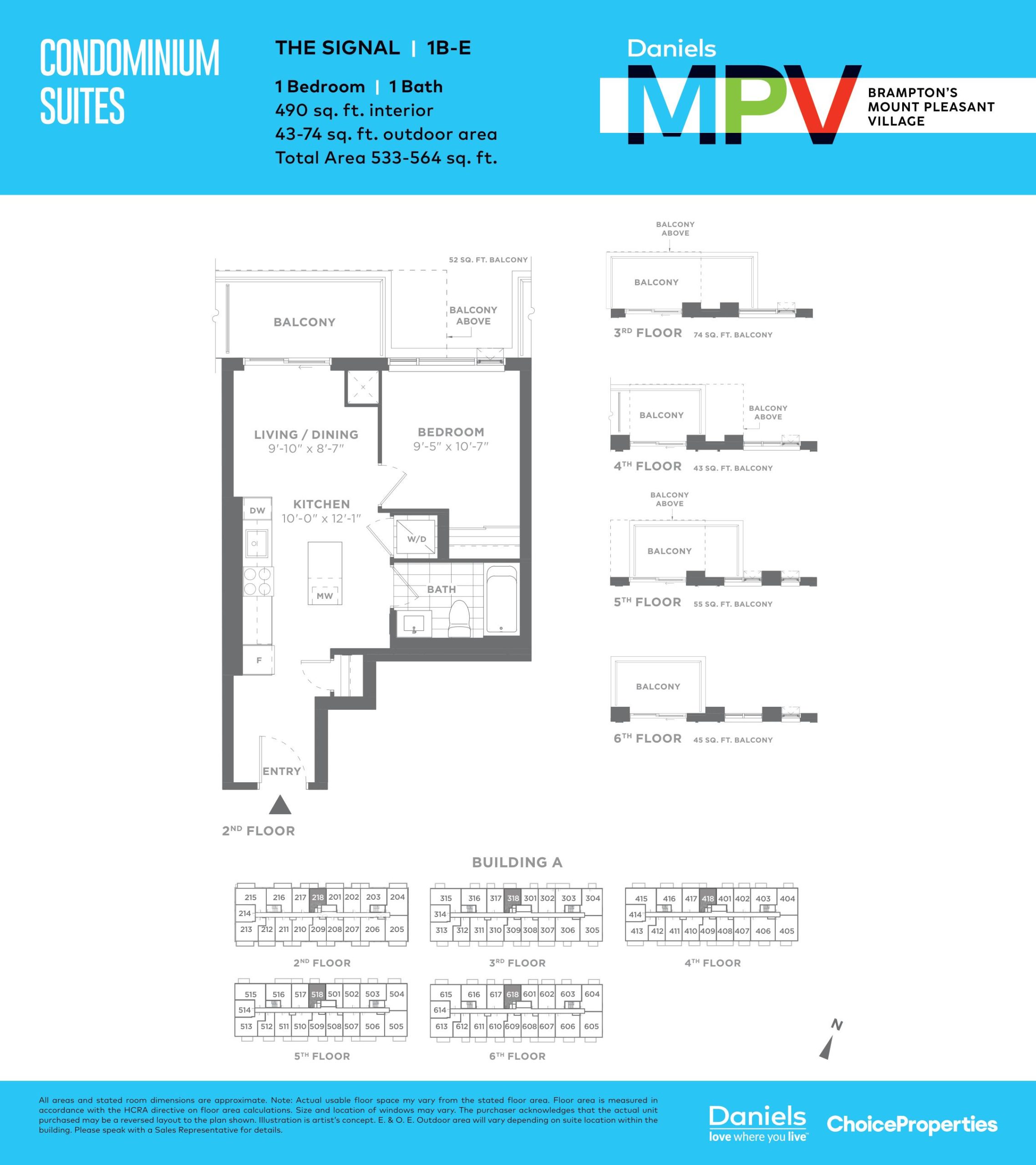The Signal floor plan