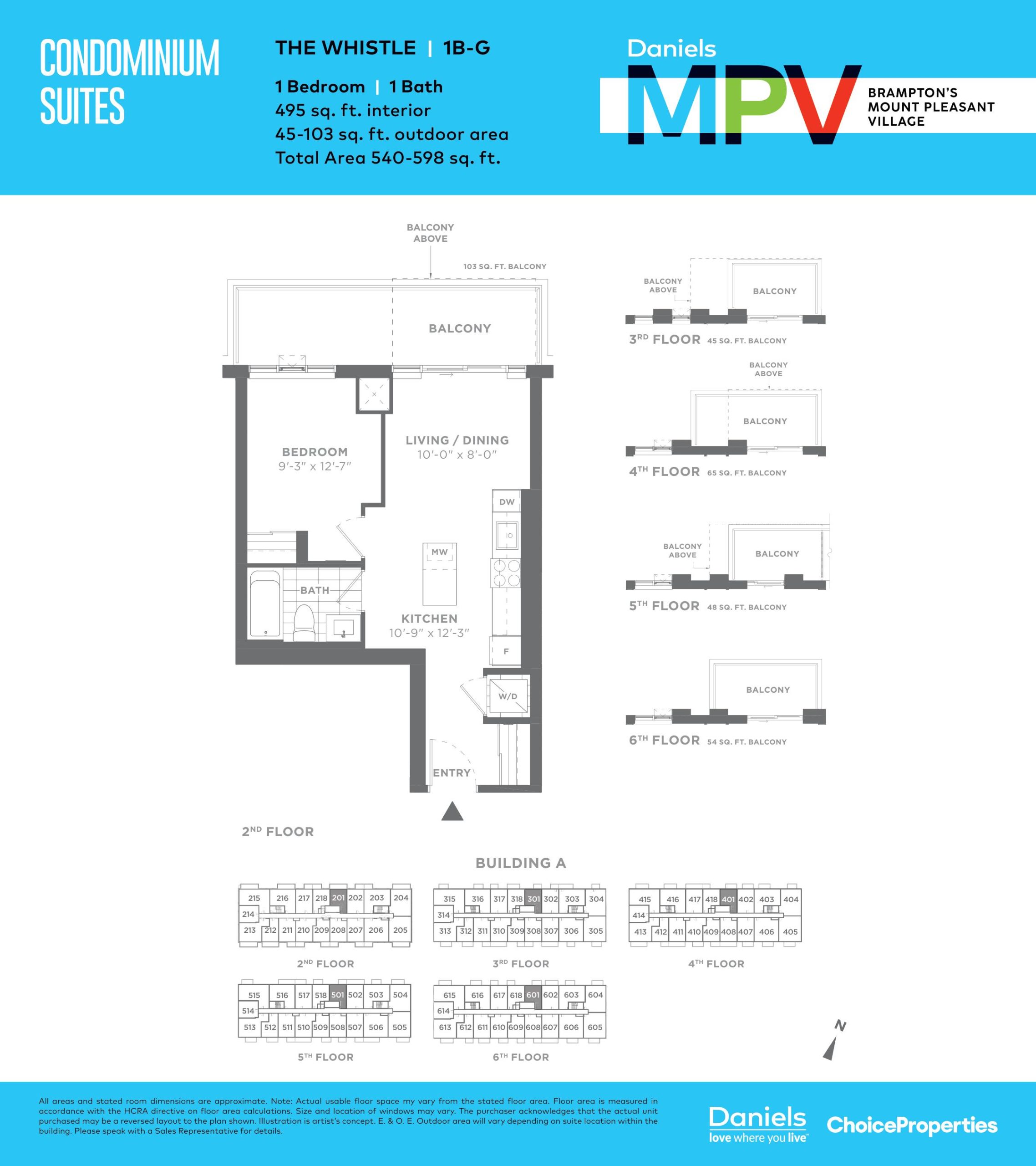 The Whistle floor plan