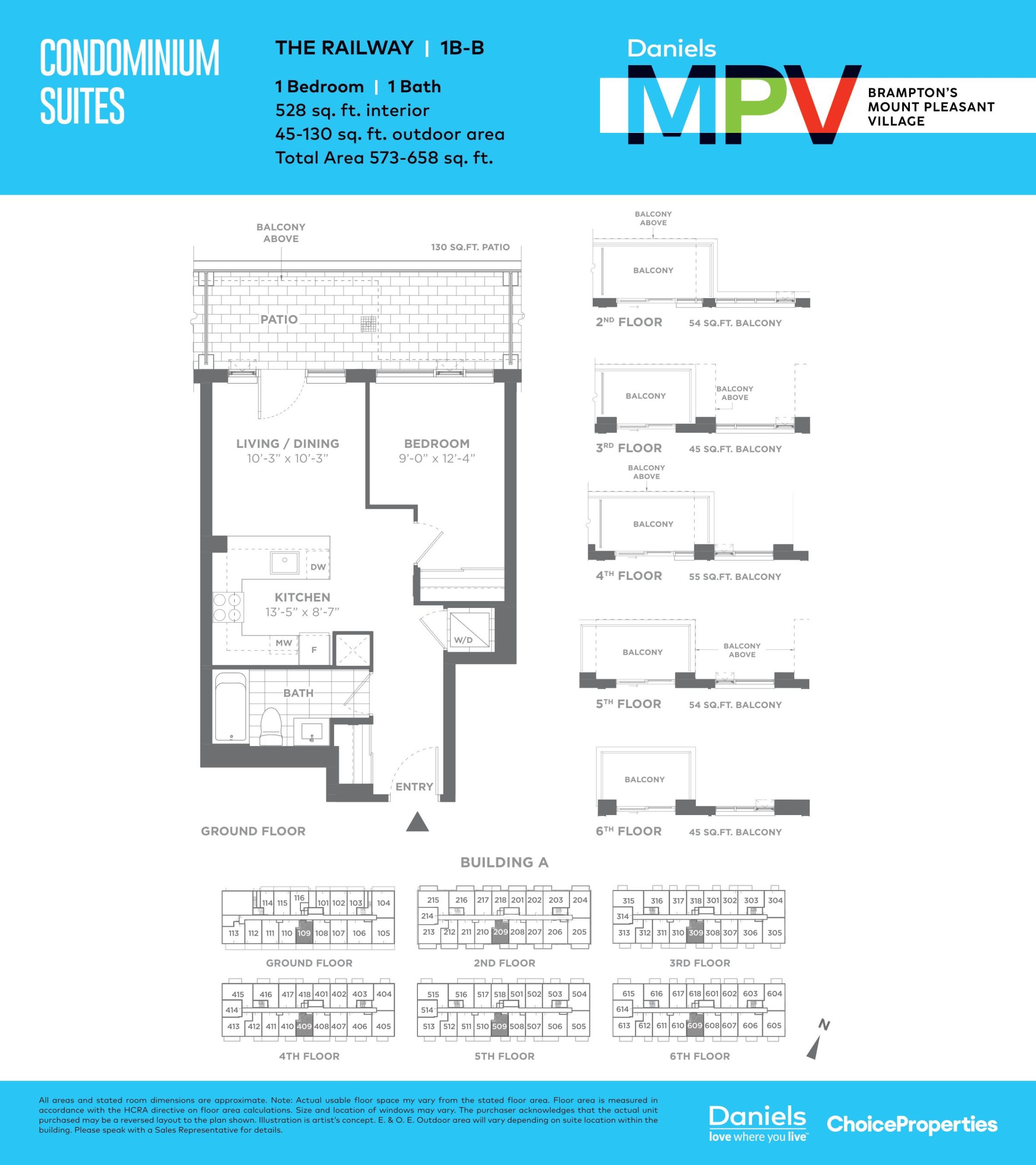 The Railway floor plan